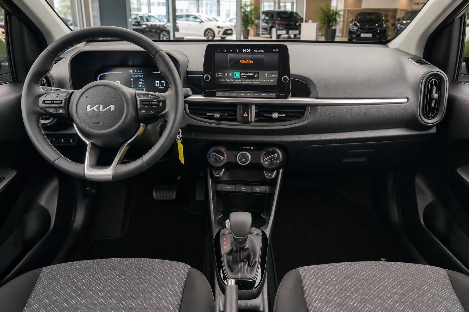 Kia Picanto Armaturenbrett mit Touchscreen Display