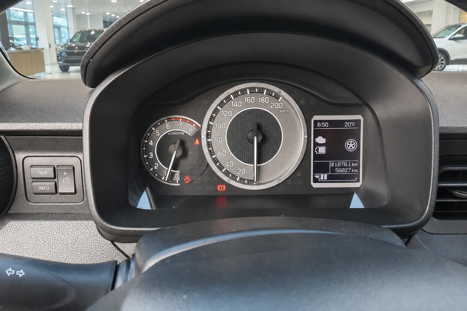 Suzuki Ignis Tacho und Kombiinstrument mit Kilometerstand Anzeige