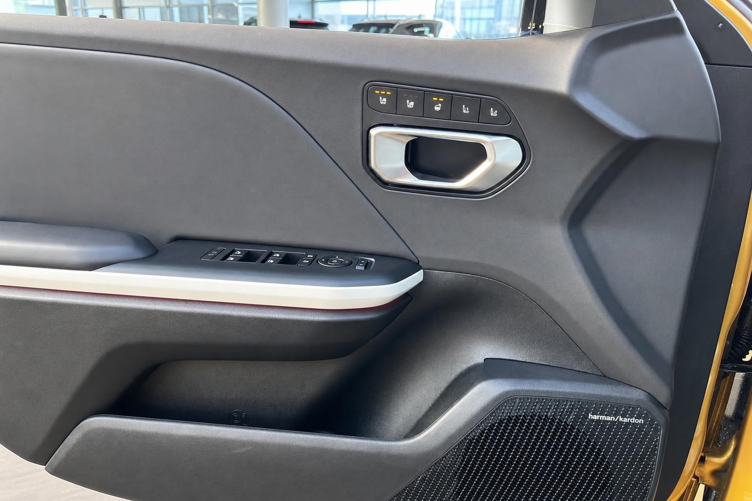 Türverkleidung mit Bedienelementen und Harman Kardon Lautsprecher