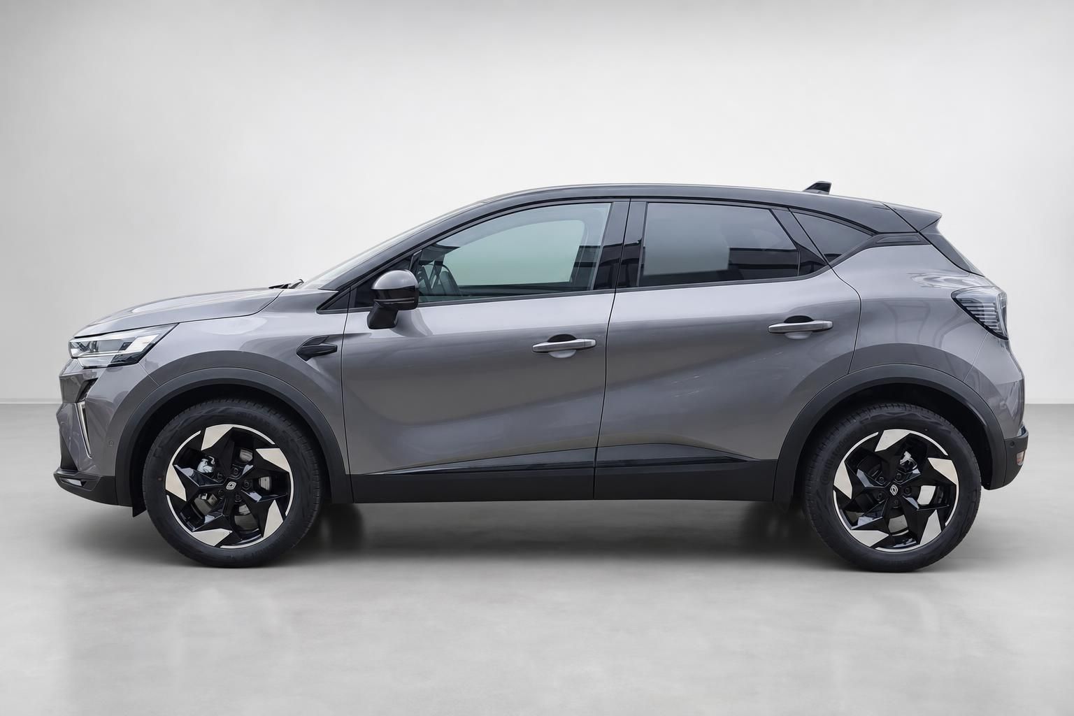 Renault Captur grau Seitenansicht Studio Neuwagen
