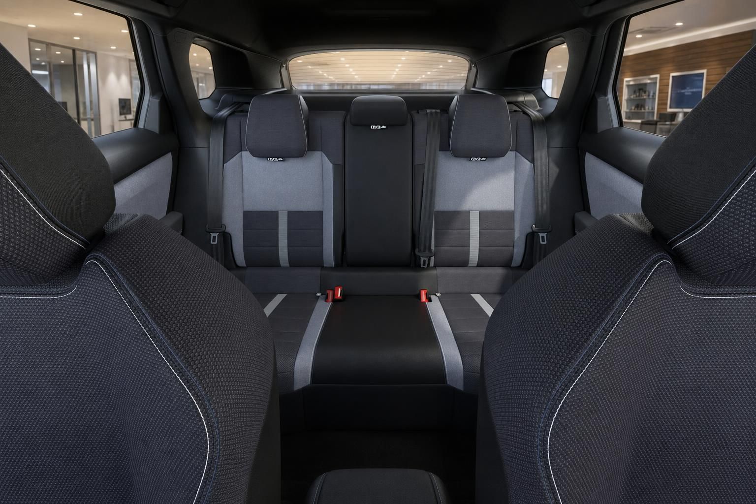 Opel Grandland Hybrid Innenraum Rücksitze mit Isofix im Detail