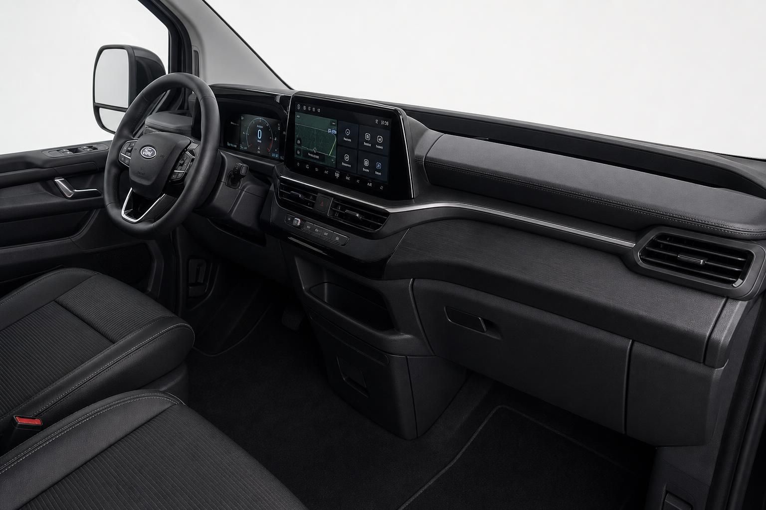 Ford Tourneo Custom Cockpit, Armaturenbrett und Lenkrad
