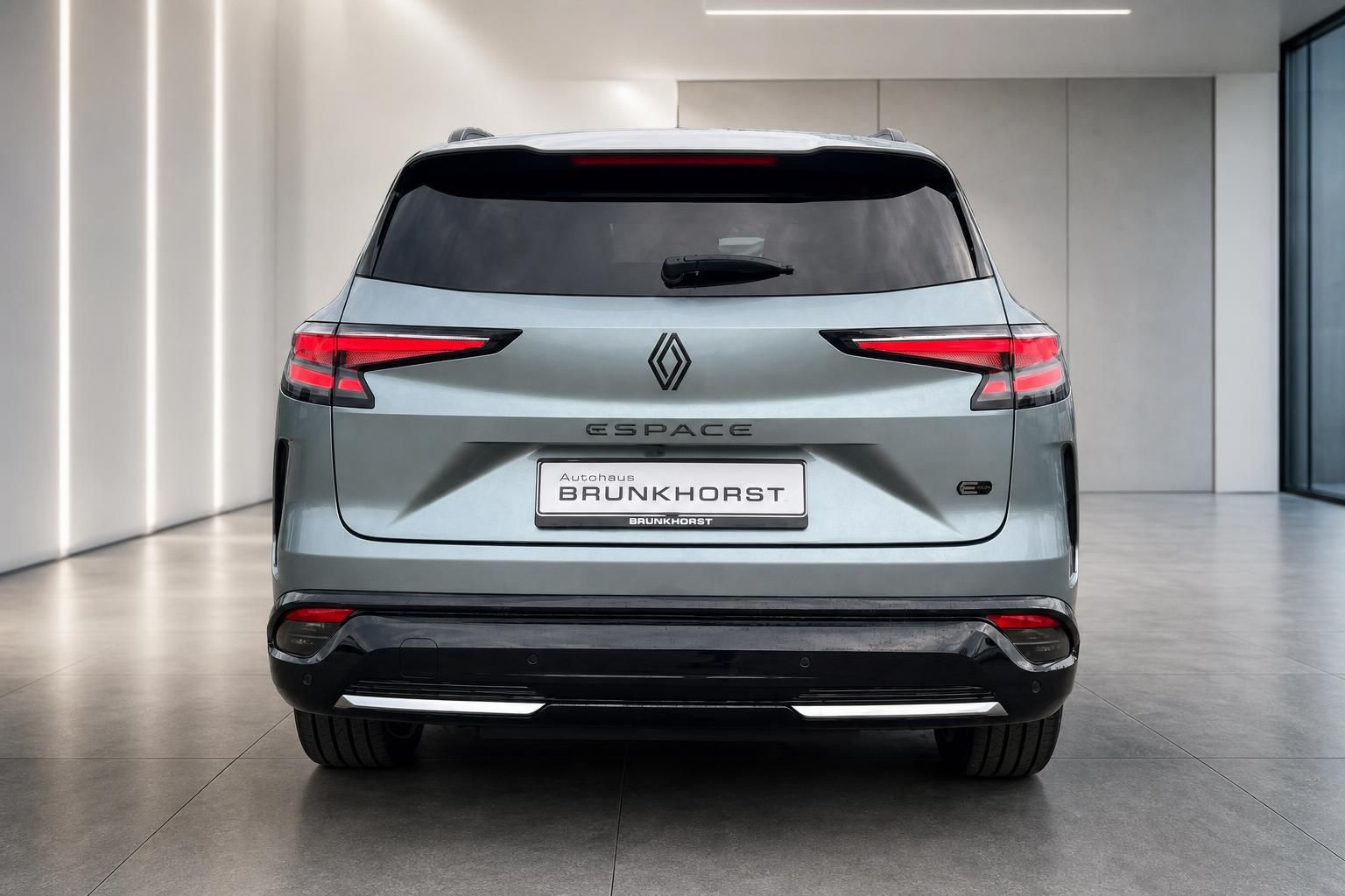 Renault Espace Heckansicht in Grau bei Autohaus Brunkhorst