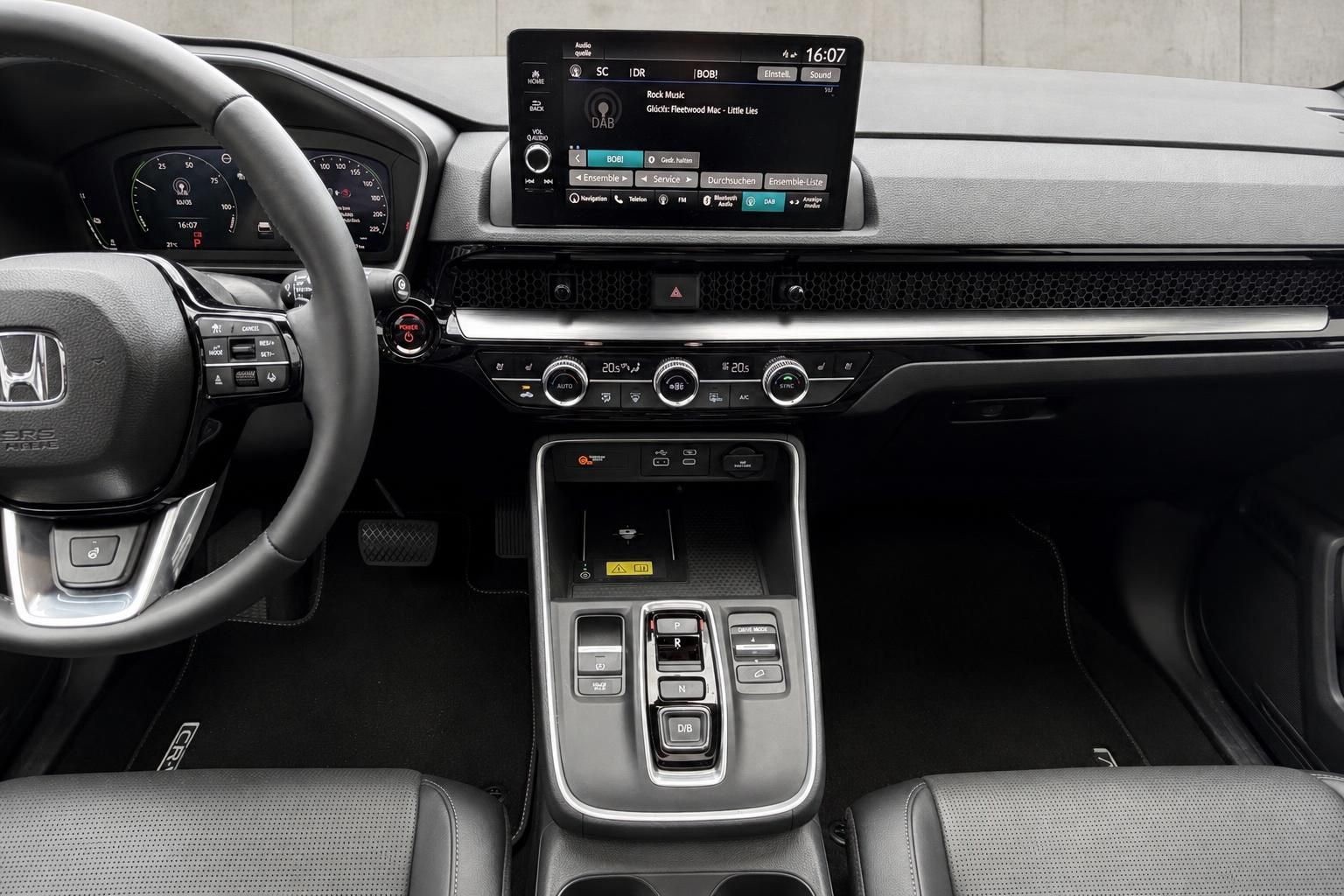 Honda CR-V Cockpit mit Touchscreen und Mittelkonsole
