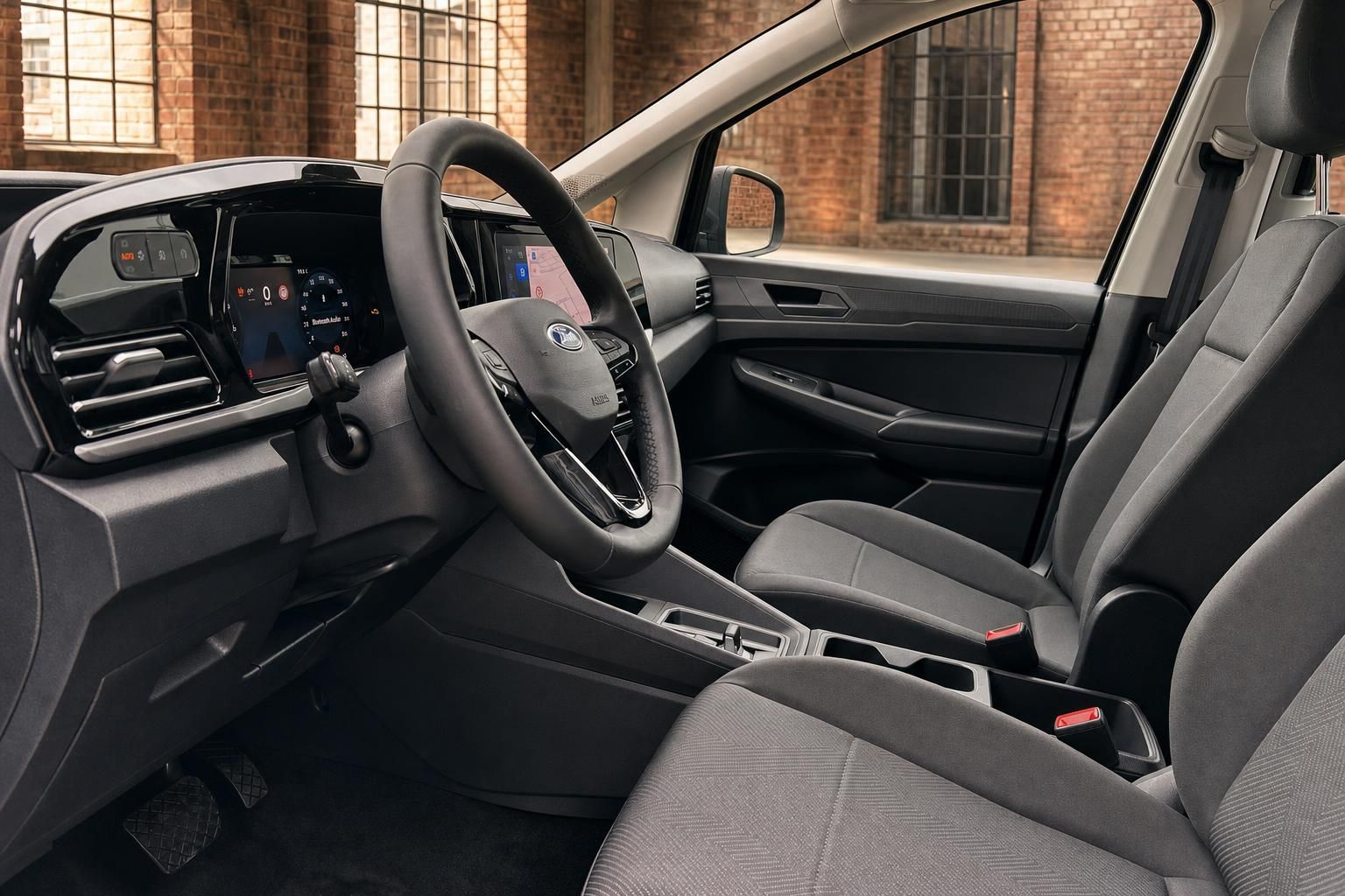 Ford Tourneo Connect Innenraum mit Cockpit und Lenkrad