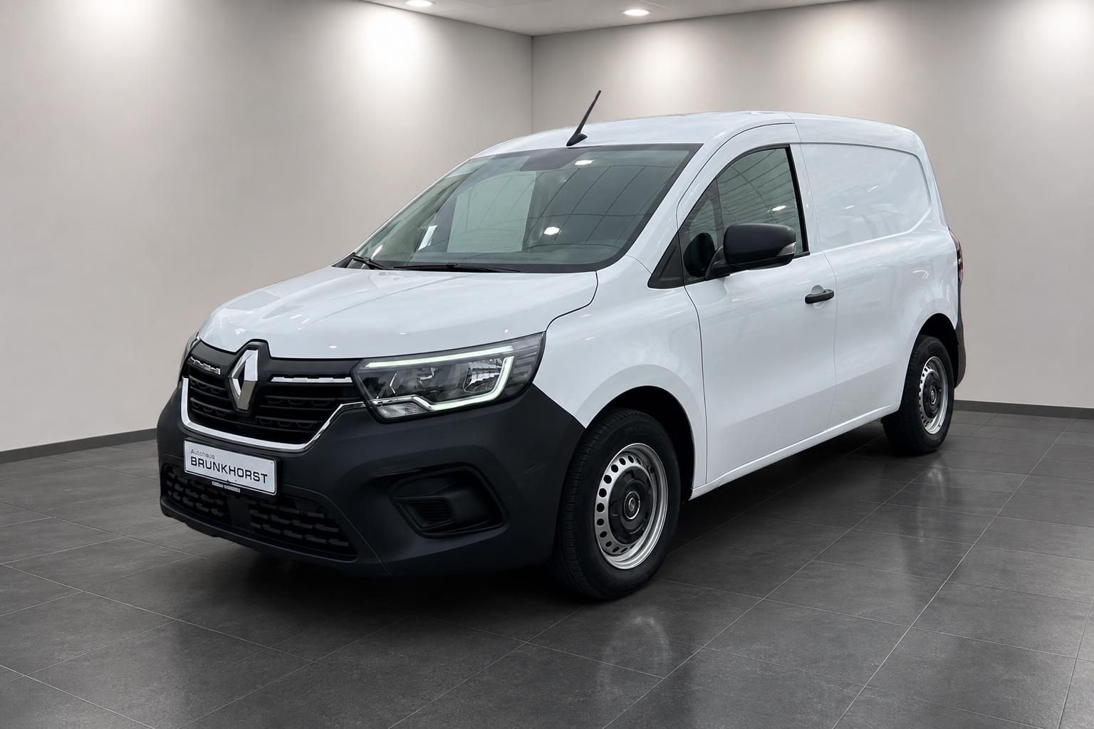 Renault Kangoo weiss Seitenansicht Autohaus Brunkhorst Transporter Nutzfahrzeug