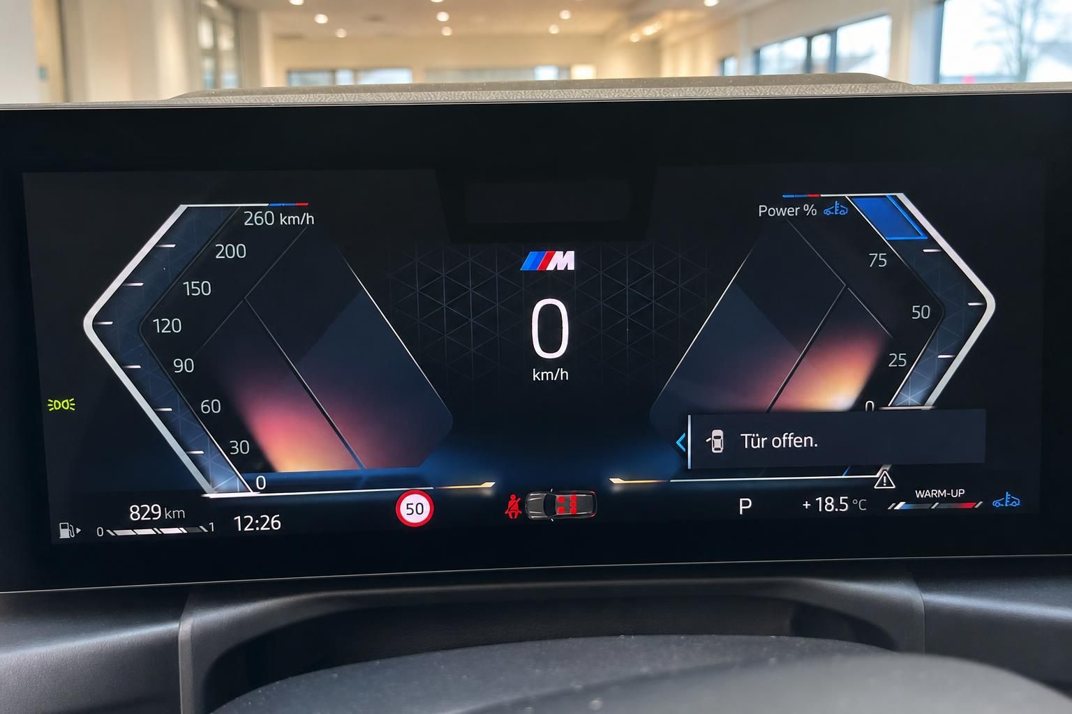 BMW Kombiinstrument Digitaltacho mit M-Anzeige und Tempo
