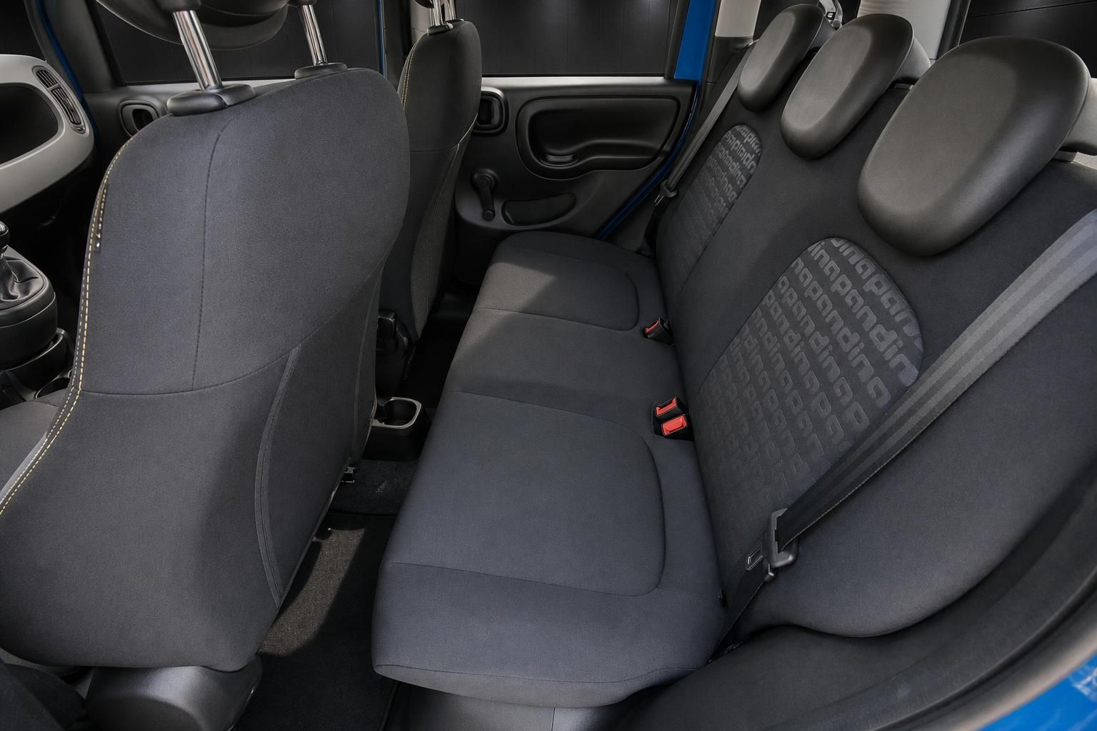 Fiat Panda Pandina Innenraum, Rücksitze und Sitzbezüge