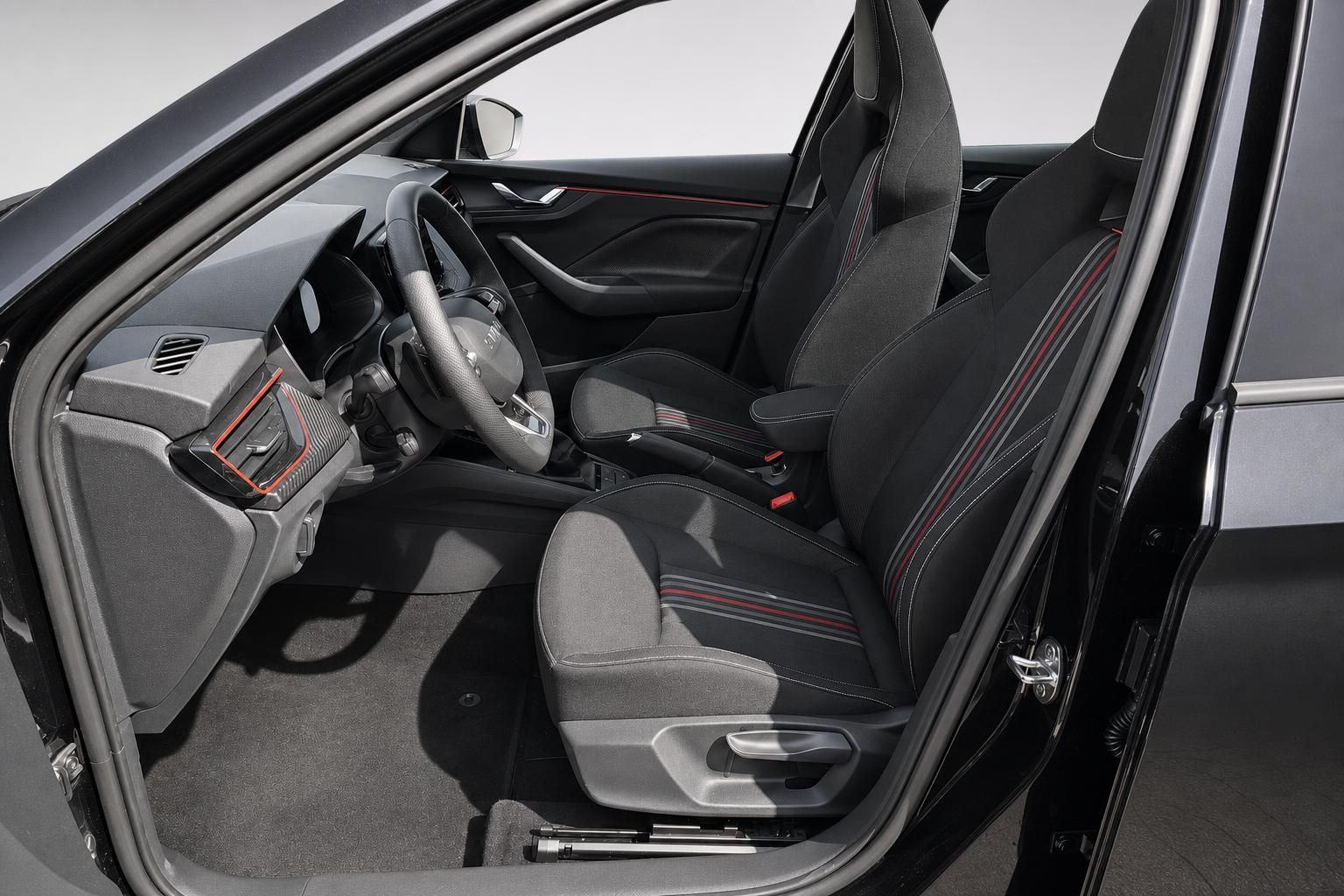 Skoda Kamiq Innenraum Fahrersitz und Armaturenbrett