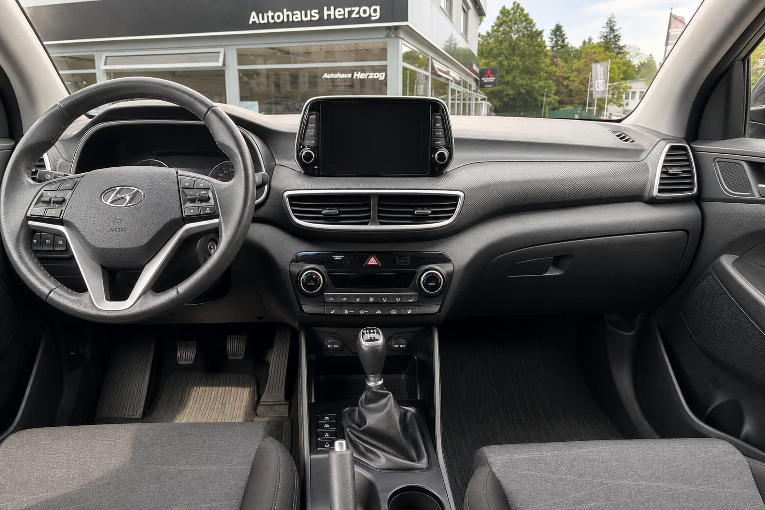 Hyundai Tucson Armaturenbrett und Mittelkonsole Innenraum Detail