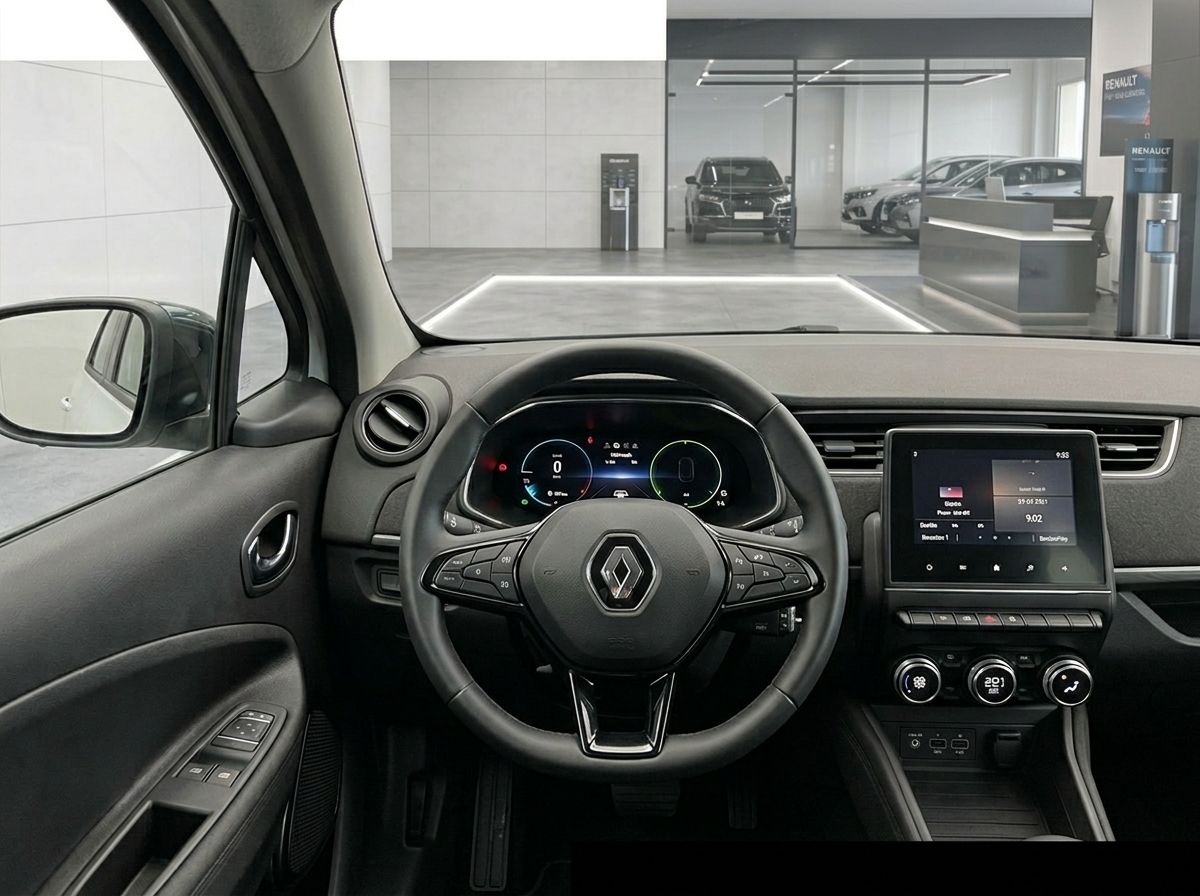 Renault Cockpit mit digitalem Armaturenbrett und Infotainment-System