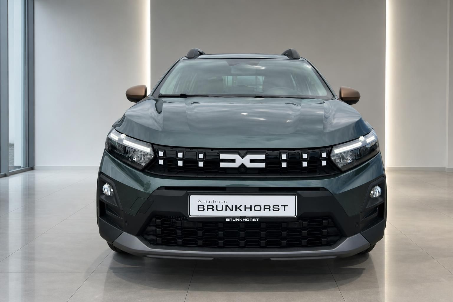 Dacia Sandero Stepway Frontansicht in Grün beim Autohaus Brunkhorst