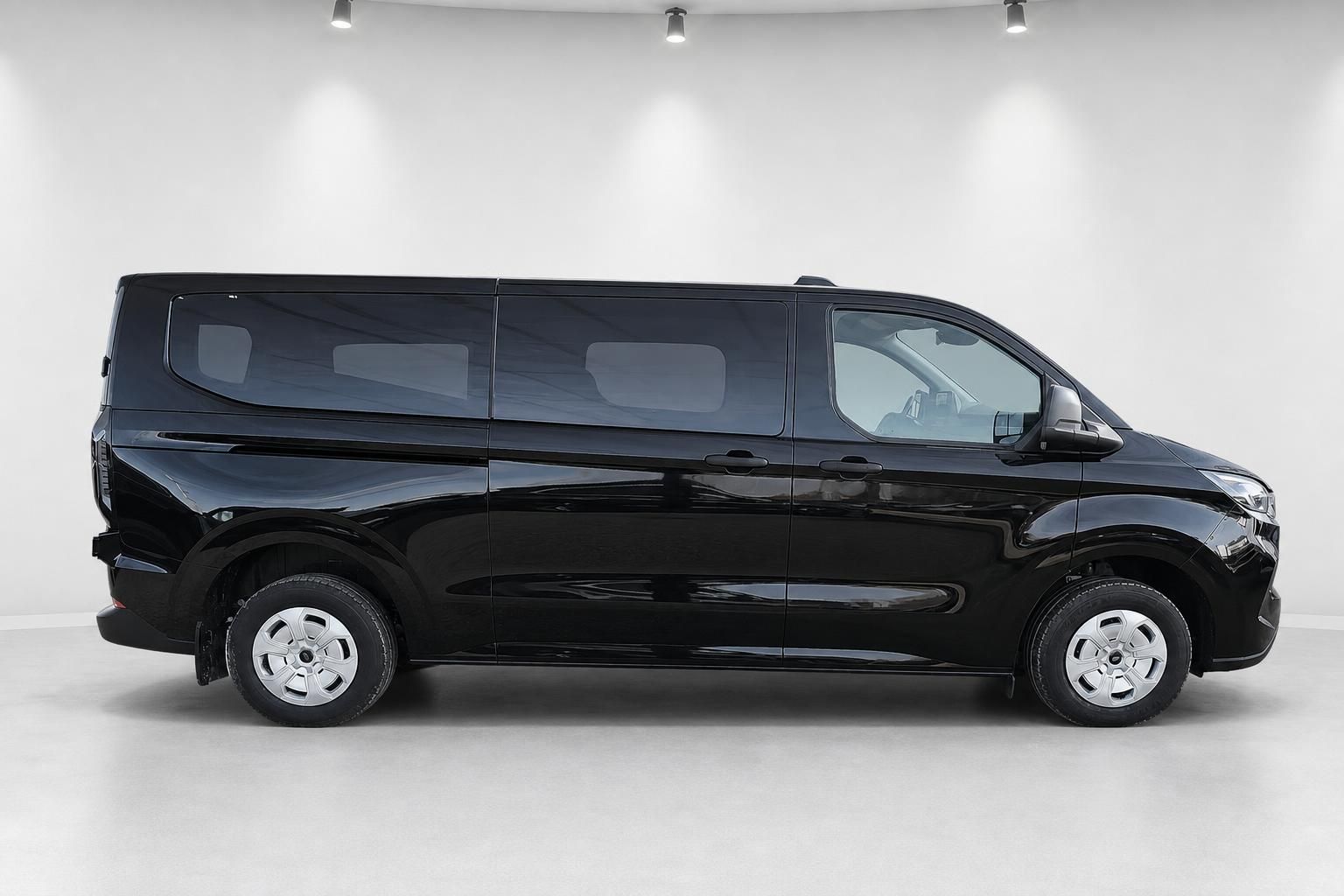 Ford Transit Custom schwarz Seitenansicht Van Studio
