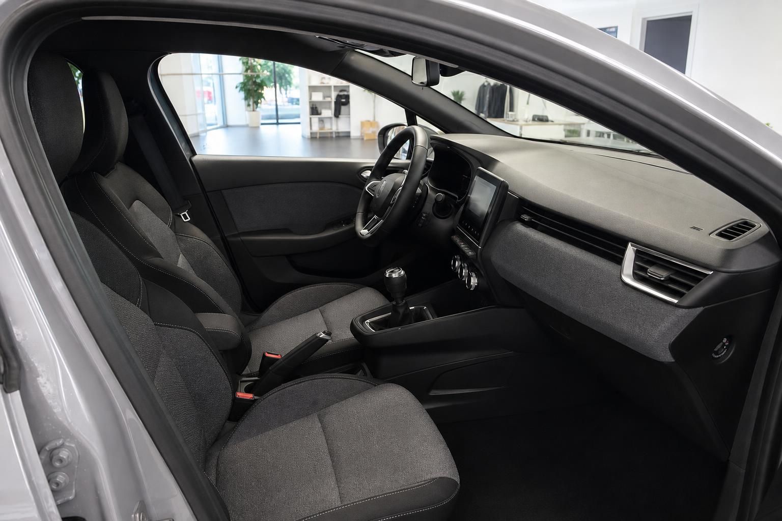 Renault Fahrzeug Cockpit Fahrersitz Armaturenbrett schwarz-grau