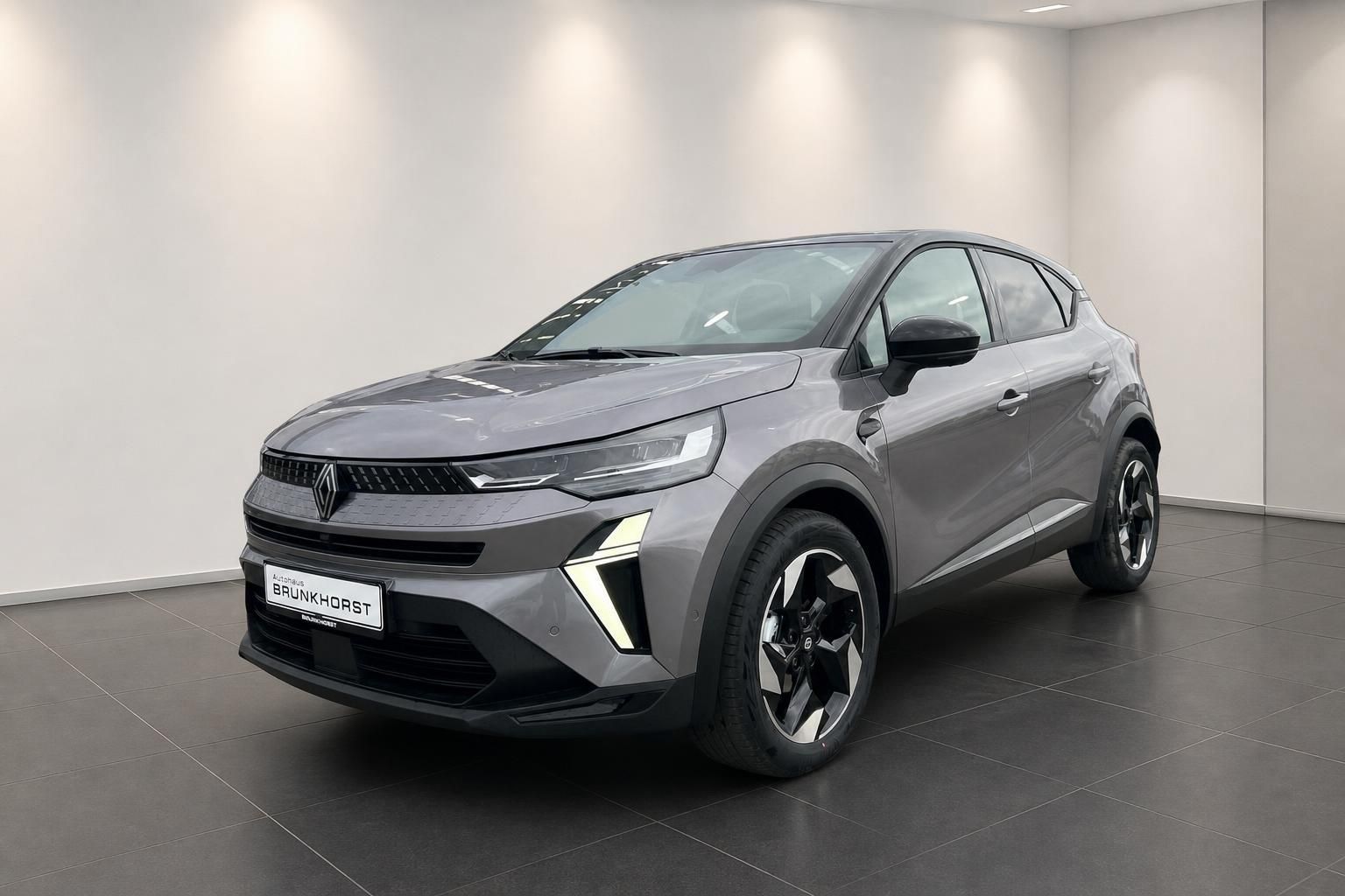 Renault Captur grau Seitenansicht SUV Autohaus Brunkhorst Ausstellungsraum