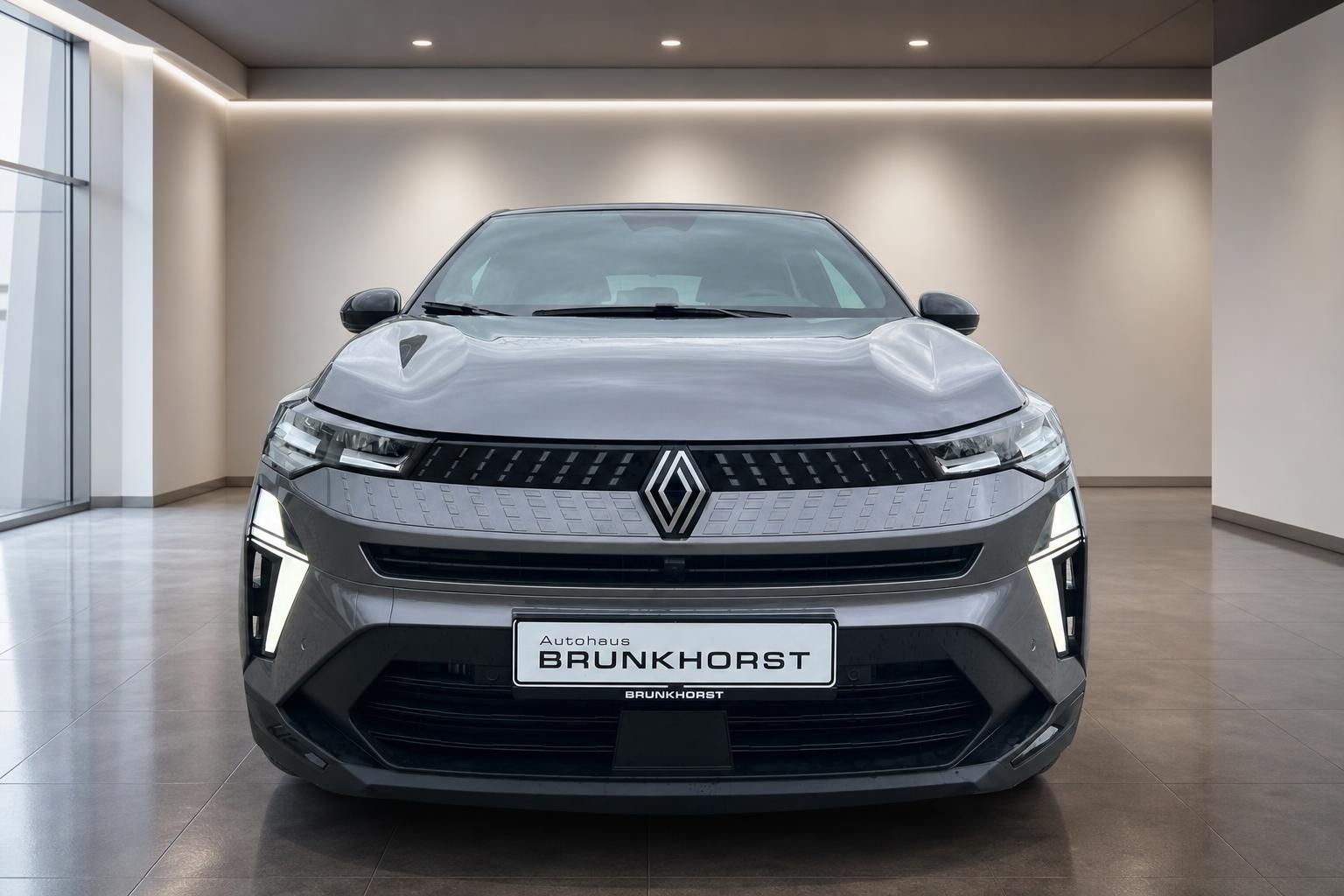 Renault Captur grau Frontansicht LED-Scheinwerfer Autohaus Brunkhorst