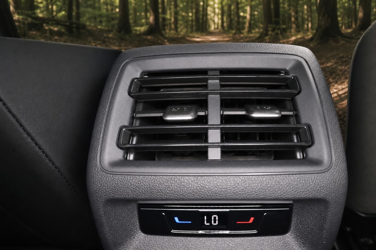 Klimaanlage Luftdüsen im Fond mit Temperaturregelung, Fahrzeuginnenraum