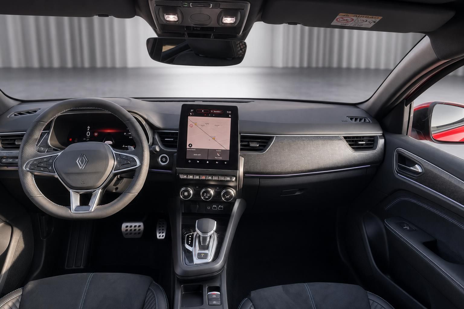 Renault Arkana Armaturenbrett mit digitalem Display und Navigationssystem
