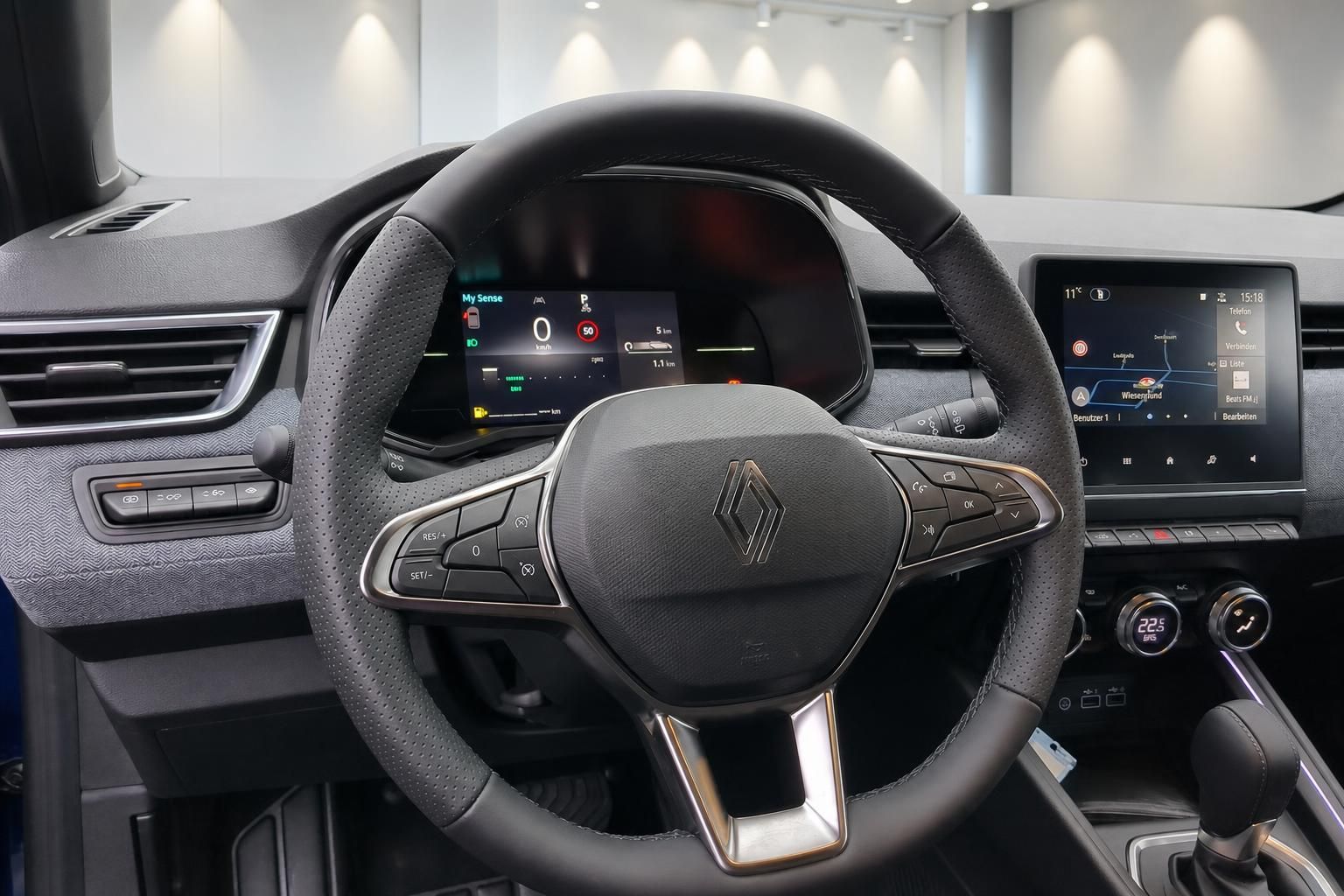 Renault Clio Lenkrad - Multifunktionslenkrad mit digitalem Kombiinstrument und Touchscreen