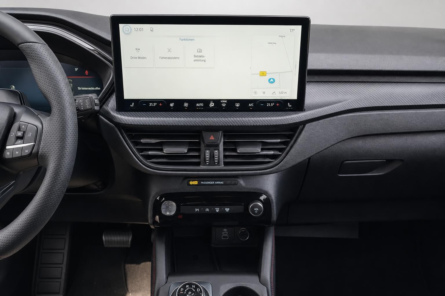 Ford Kuga Mittelkonsole mit Touchscreen und Klimabedienung