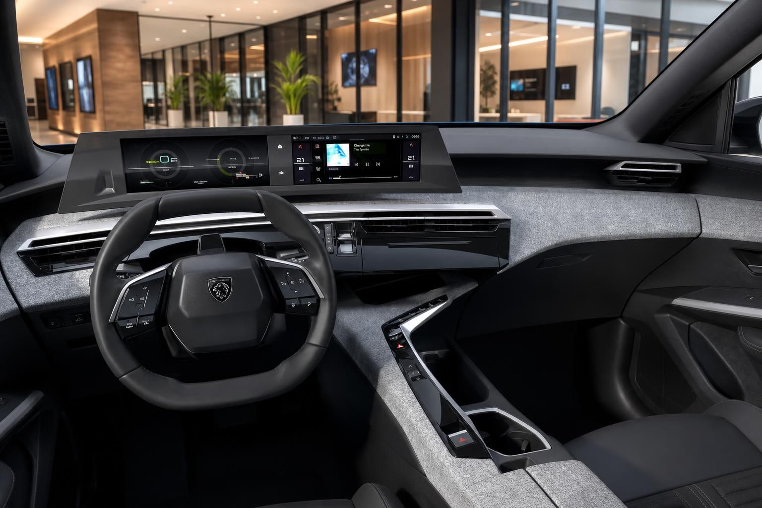 Peugeot 3008 Cockpit mit digitalem i-Cockpit und Panorama-Display