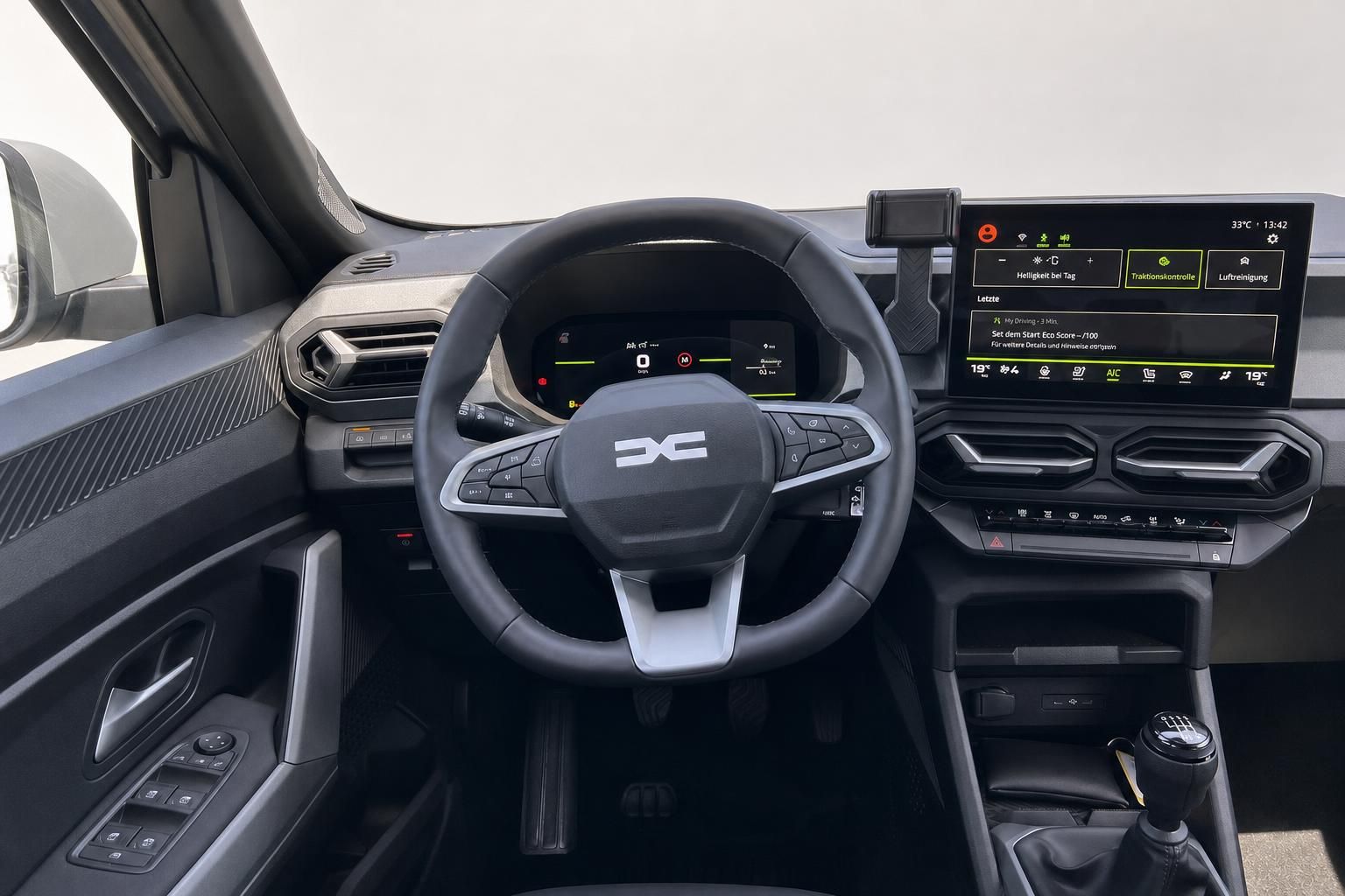 Dacia Bigster Cockpit - modernes Armaturenbrett mit digitalem Display und Touchscreen