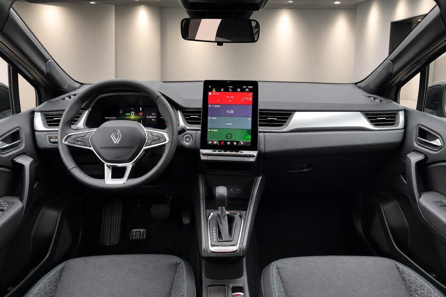 Renault Symbioz Armaturenbrett mit Touchscreen und digitalem Kombiinstrument