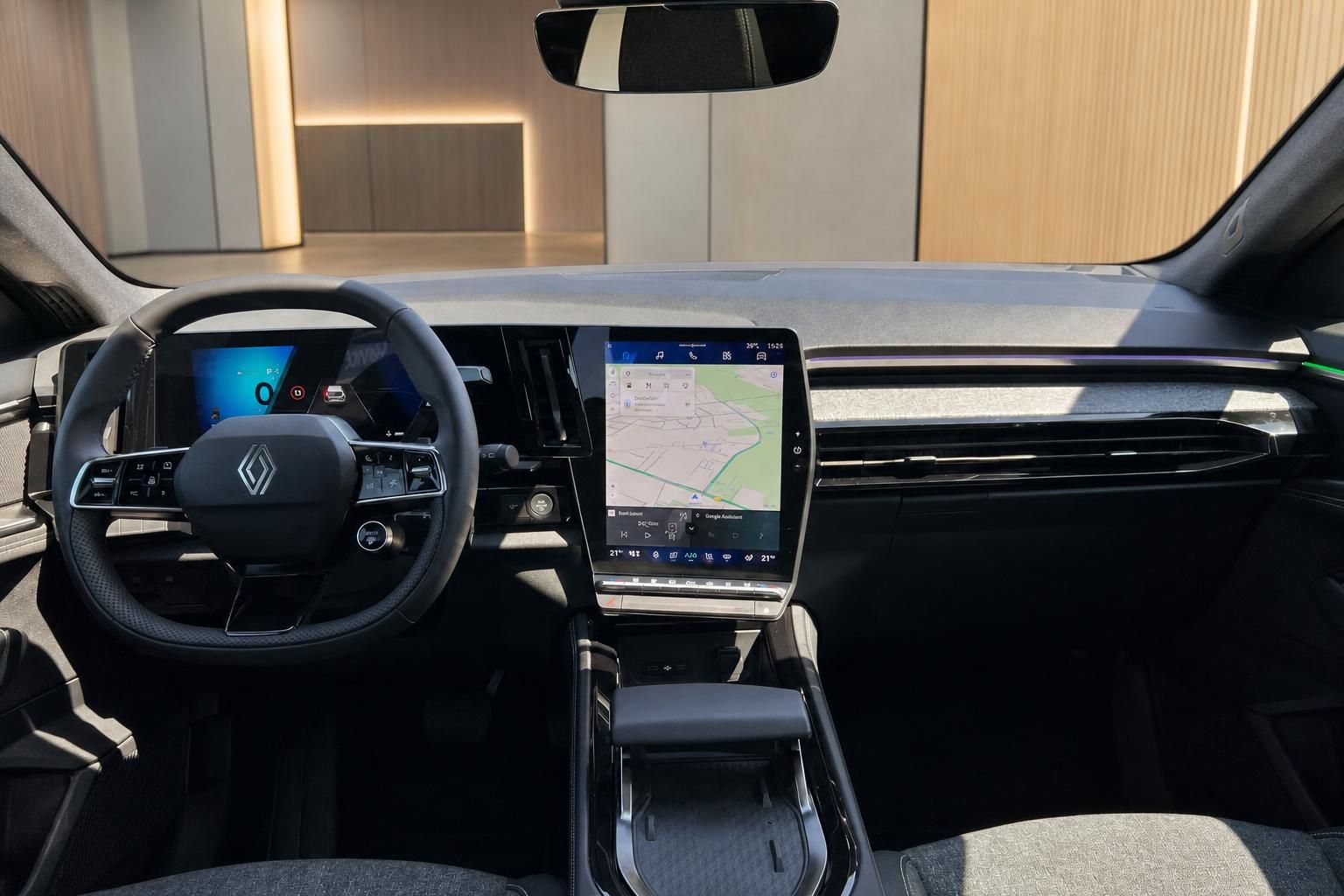 Renault Austral Cockpit mit digitalem Display und Navigationssystem