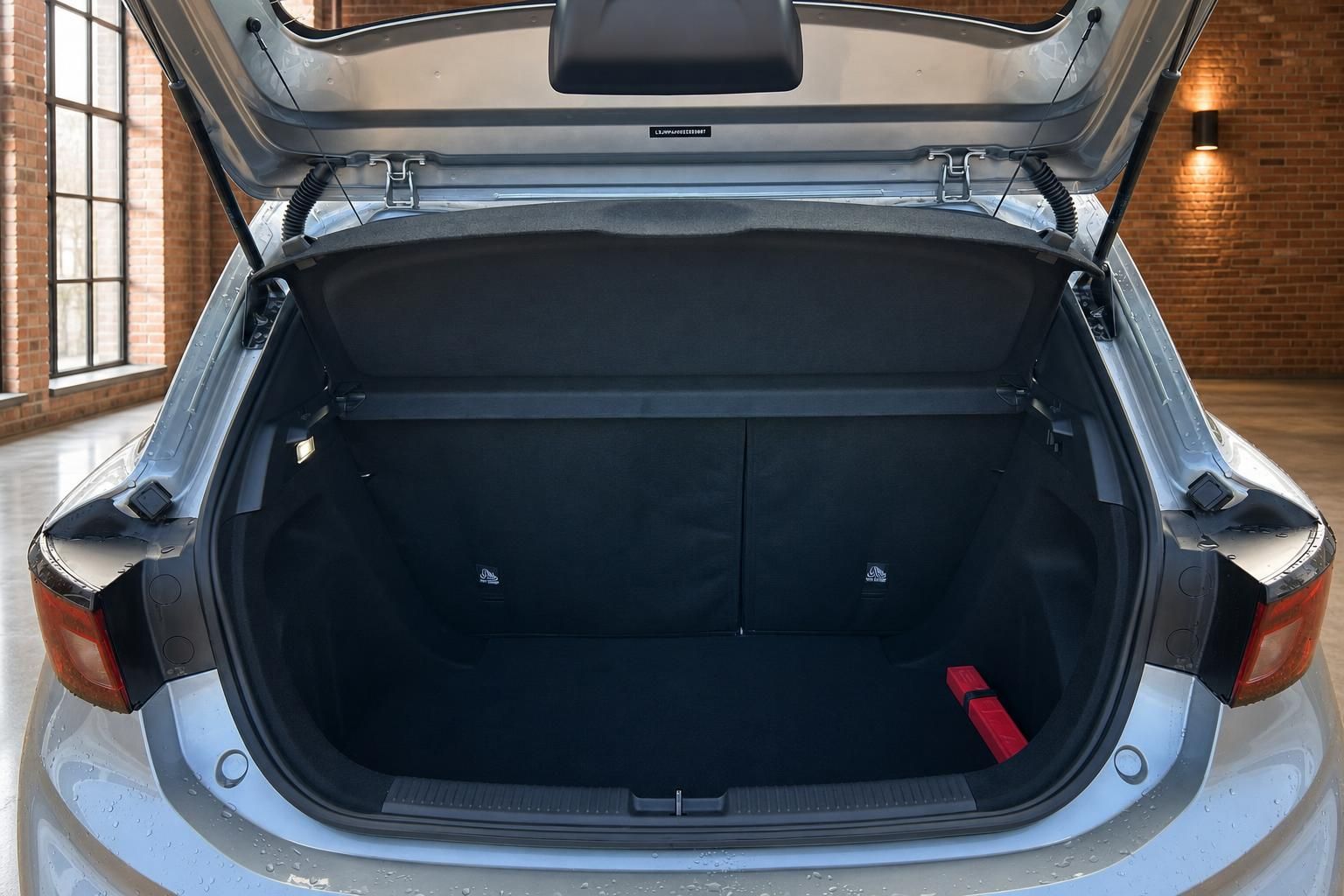 MG Kofferraum mit viel Ladevolumen und Gepaeckraumabdeckung im Detail