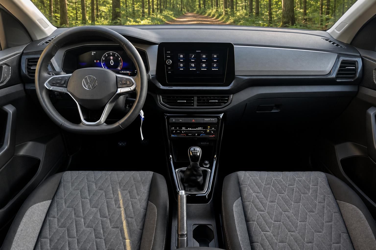 Volkswagen Armaturenbrett mit Touchscreen und Bedieneinheit - Innenraum komplett