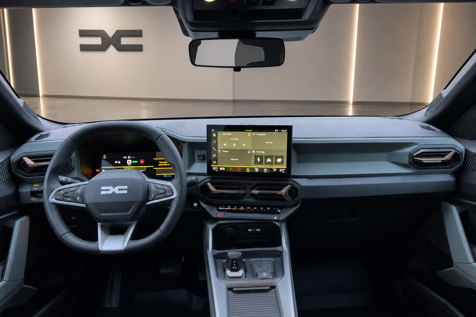 Dacia Bigster Armaturenbrett - Touchscreen Infotainment und moderne Cockpit-Ausstattung