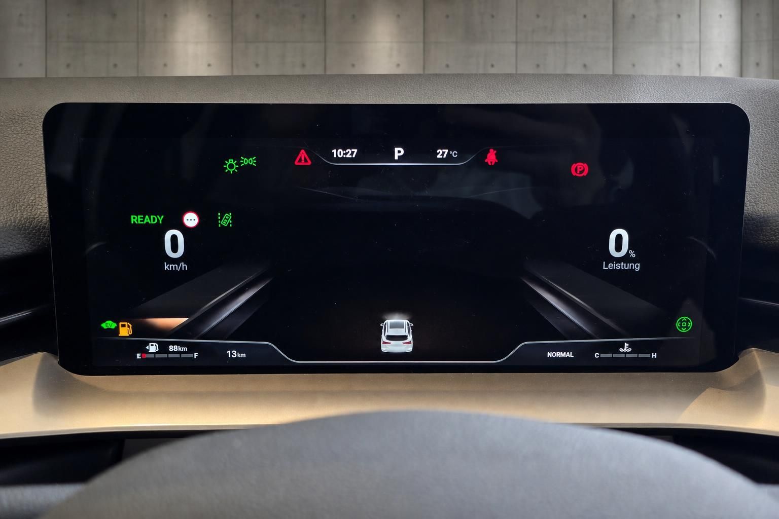 Digitales Kombiinstrument mit Anzeige im Haval Fahrzeug