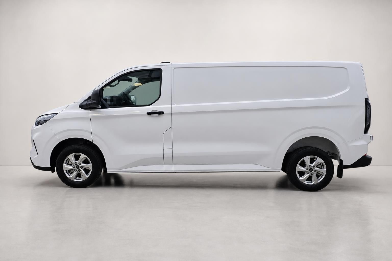 Ford Transit Custom weiß Kastenwagen Seitenansicht Profil