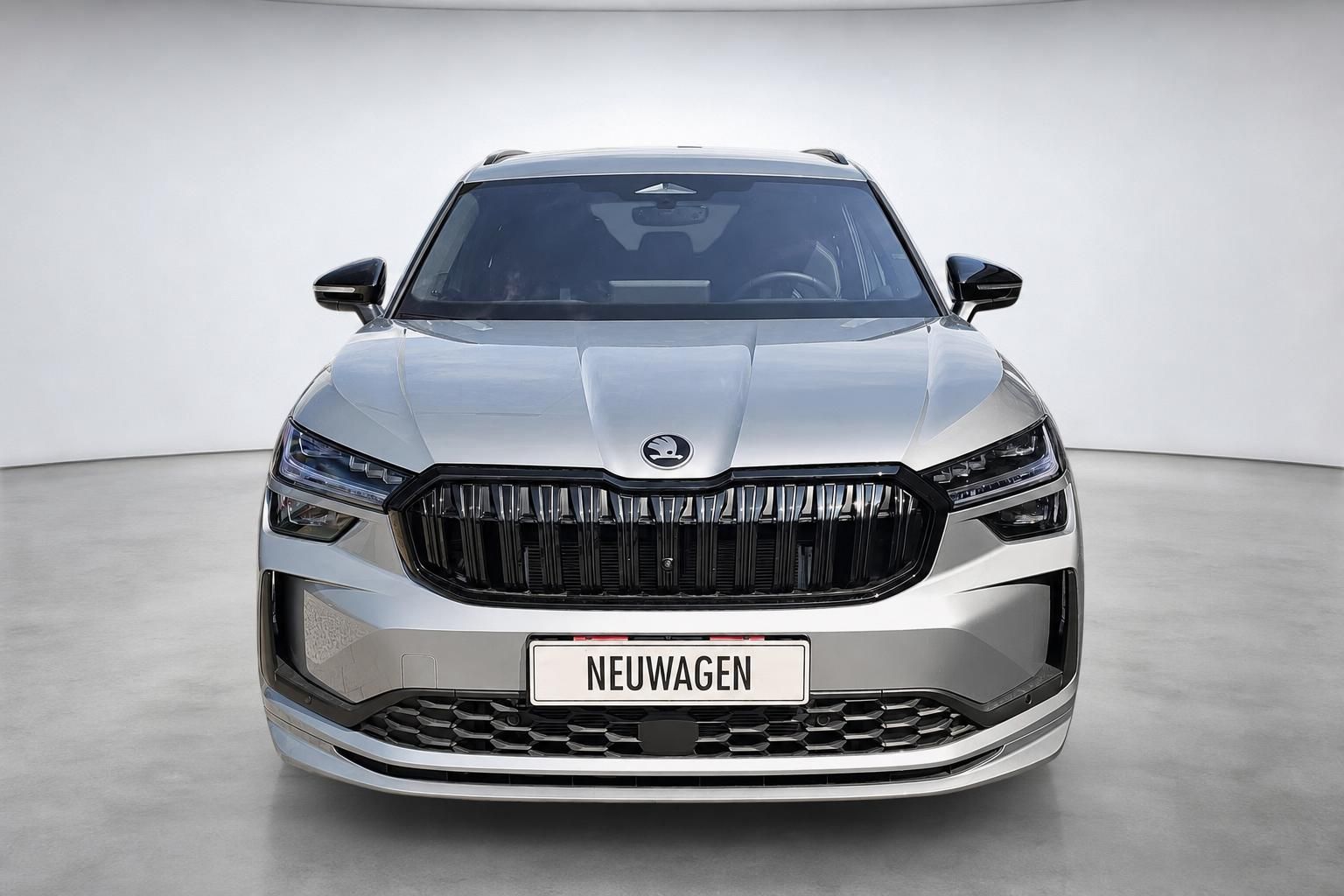 Skoda Kodiaq Neuwagen Frontansicht mit markantem Kühlergrill