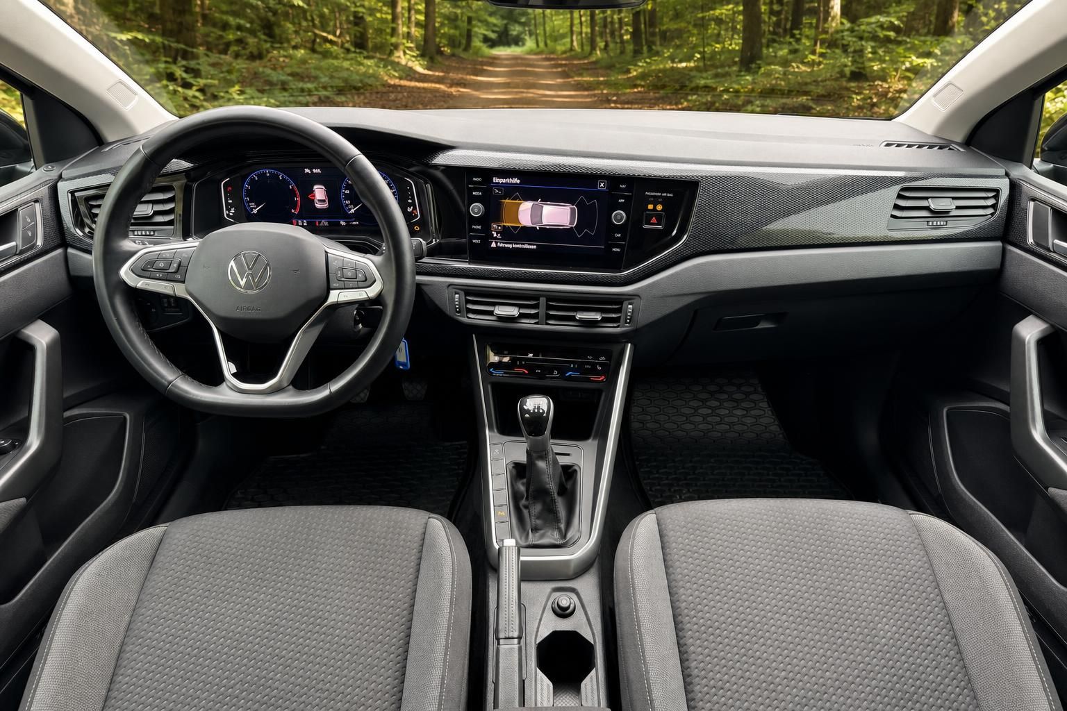 Volkswagen Taigo Armaturenbrett Lenkrad Digital Cockpit Touchscreen Klimaanlage