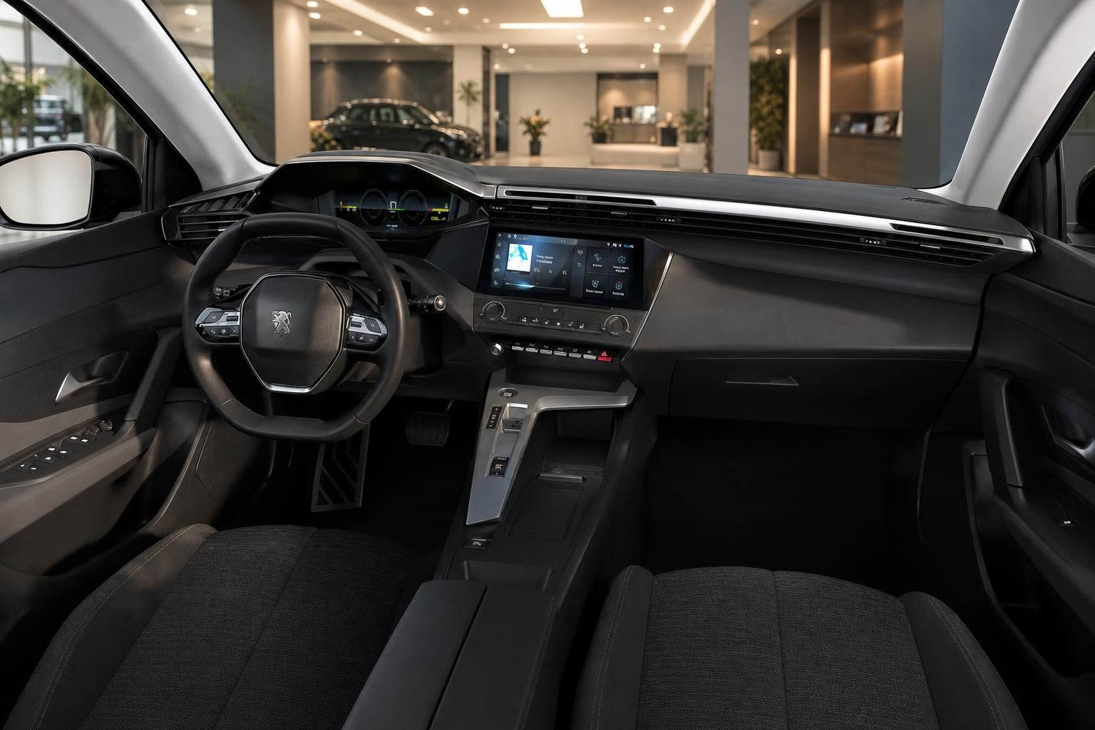 Peugeot 308 SW Innenraum mit Cockpit und Digitaldisplay