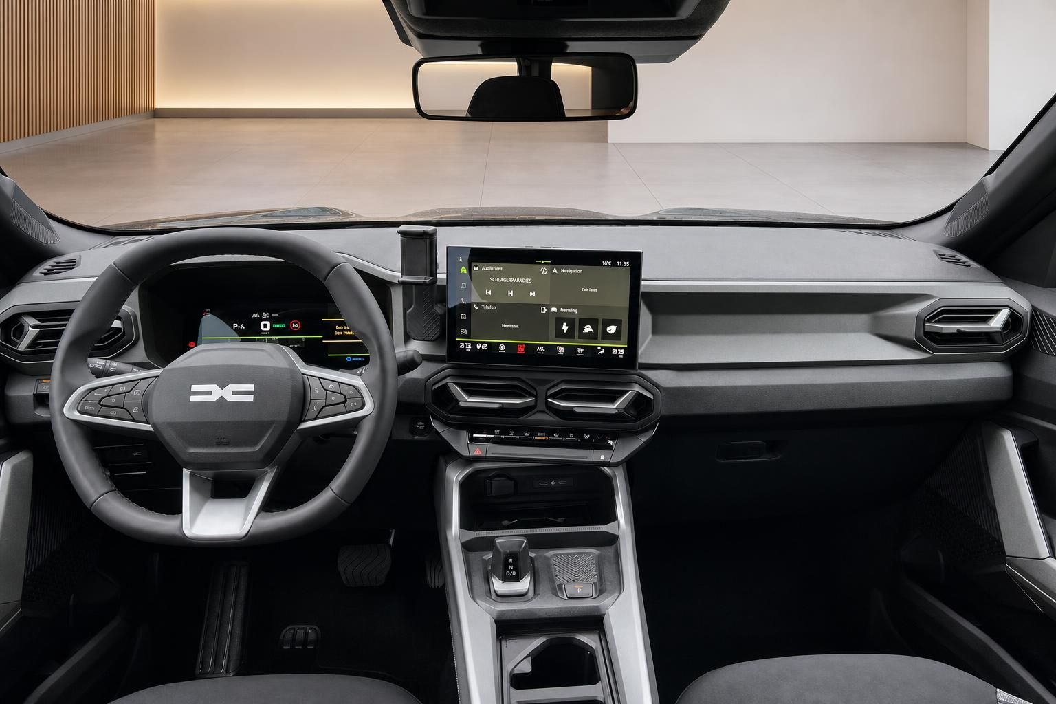 Dacia Bigster Armaturenbrett - Cockpit mit 10-Zoll-Touchscreen und digitalem Kombiinstrument