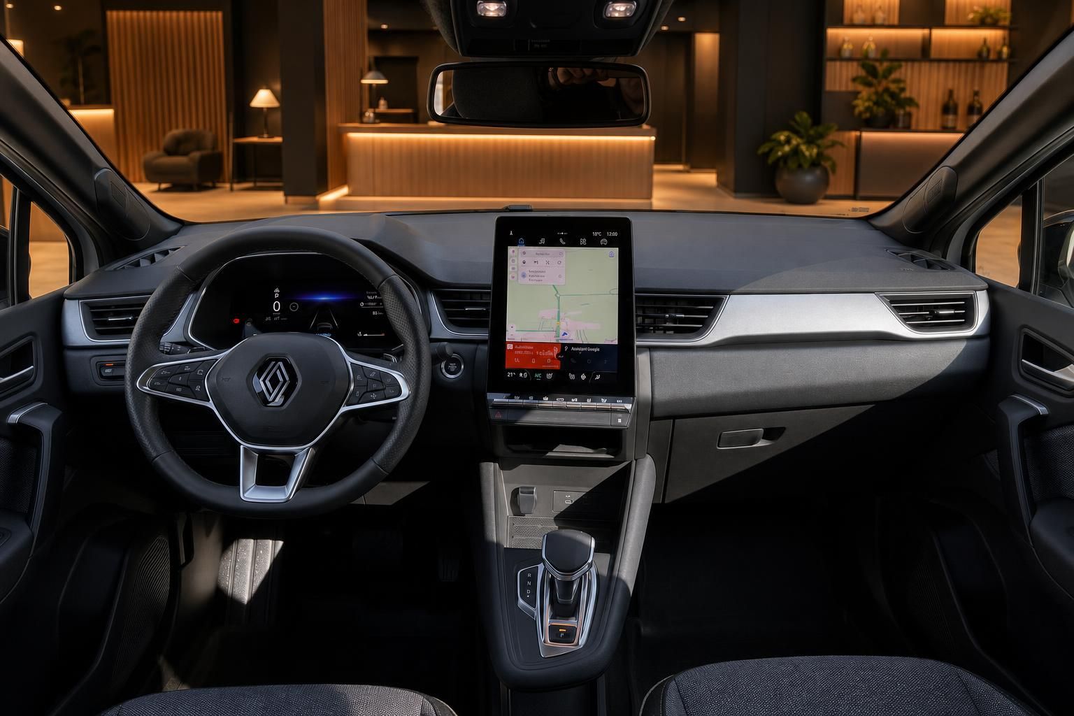 Renault Captur Armaturenbrett mit digitalem Display und Navigation