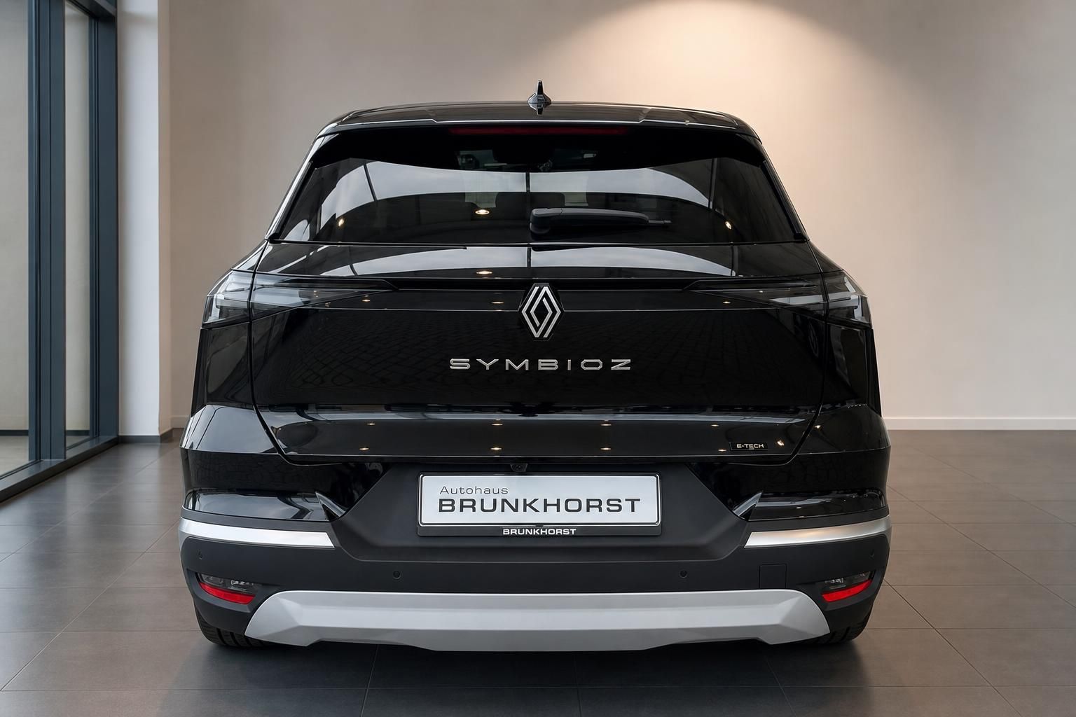 Renault Symbioz E-Tech schwarz Heckansicht Autohaus Brunkhorst