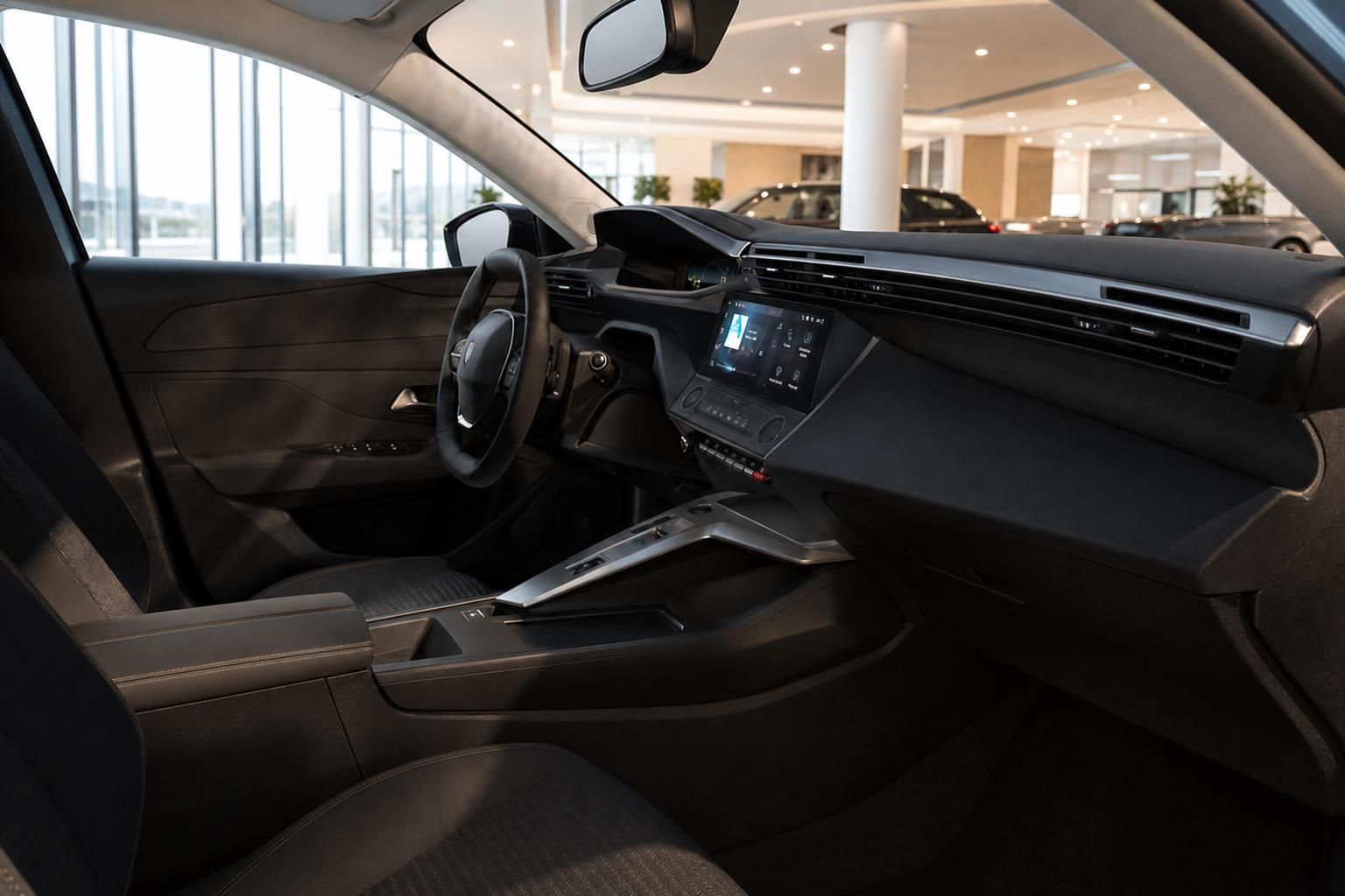 Innenraum Peugeot 308 SW mit Cockpit und Touchscreen