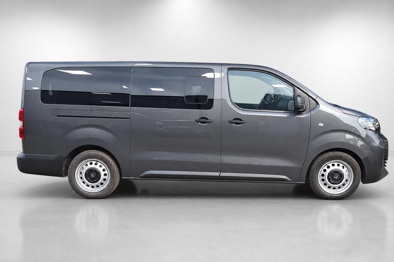 Opel Vivaro grau Seitenansicht Kombi Van