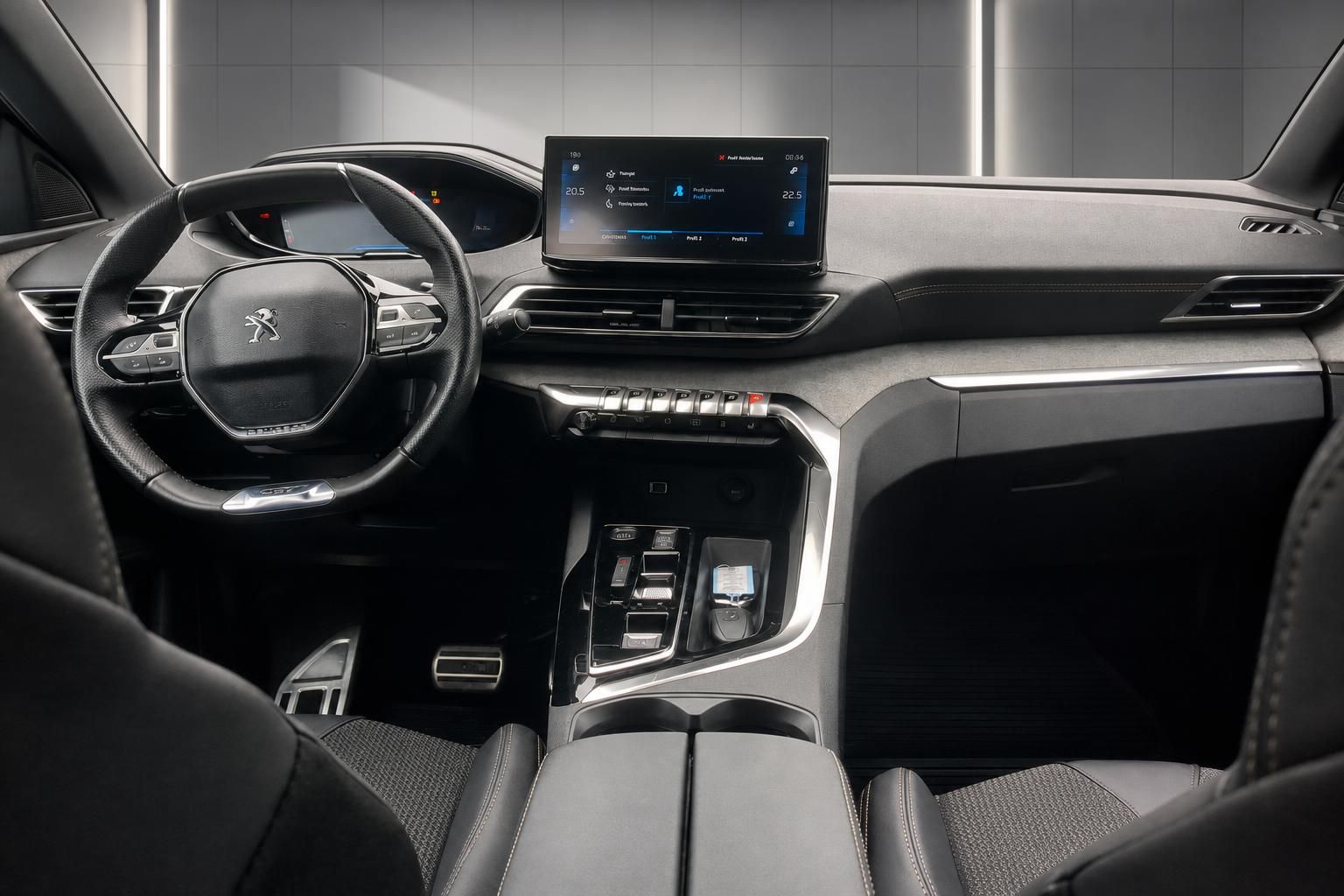 Peugeot 3008 Cockpit mit Lenkrad und i-Cockpit Display