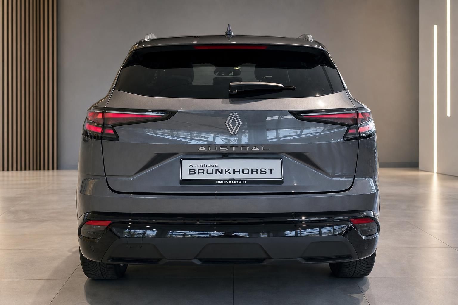 Renault Austral Heckansicht mit Kennzeichenhalter Autohaus Brunkhorst