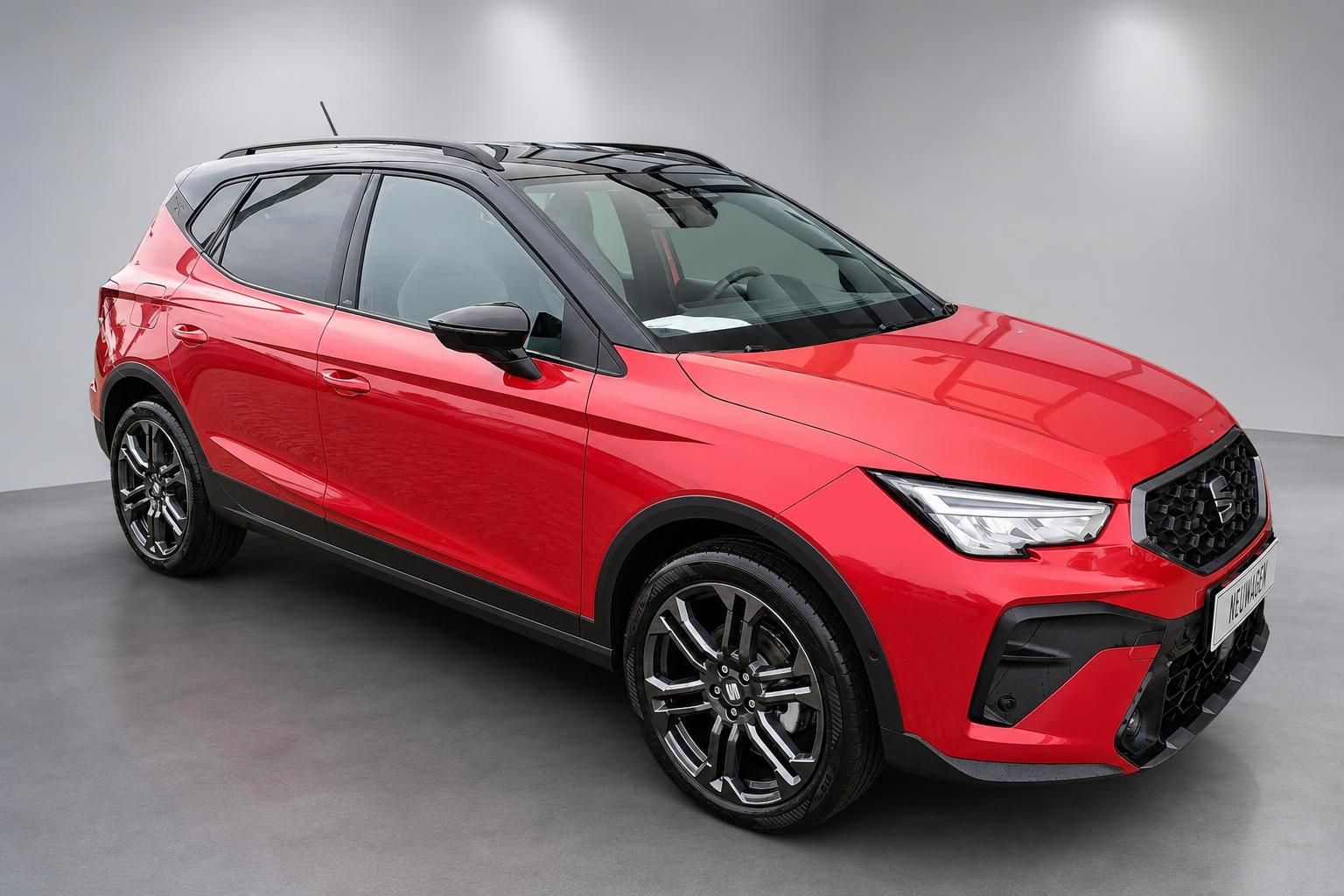 SEAT Arona FR Rot – Frontansicht schräg von vorne