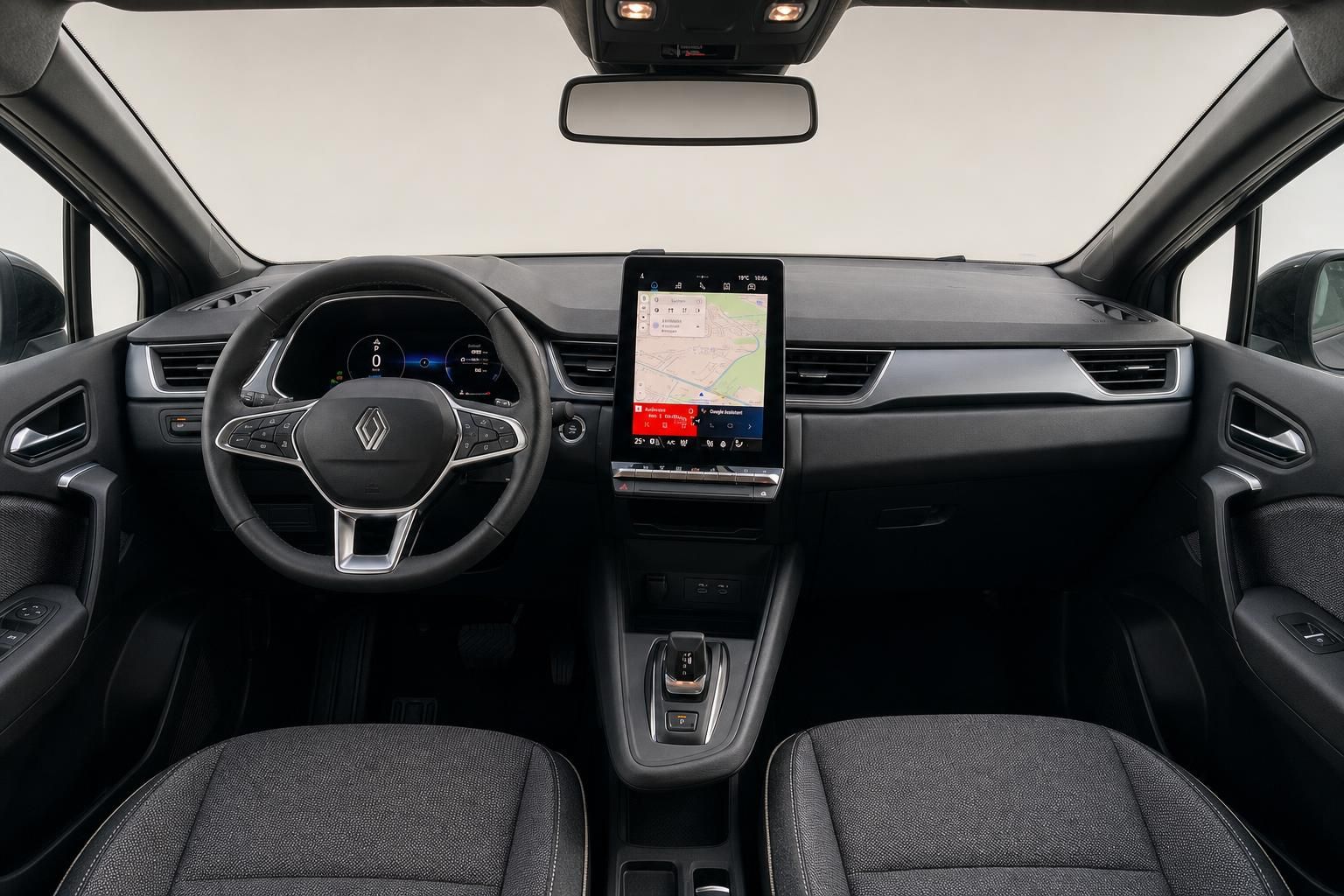 Renault Captur Cockpit mit digitalem Kombiinstrument und Infotainment-System