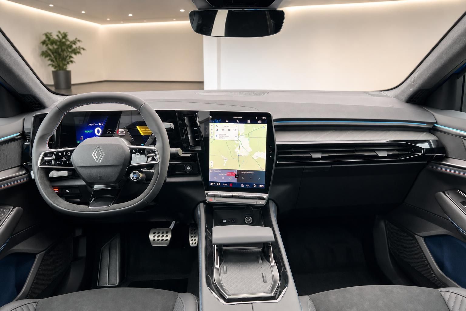 Renault Rafale Armaturenbrett mit Touchscreen, Klimabedienung und modernem Design
