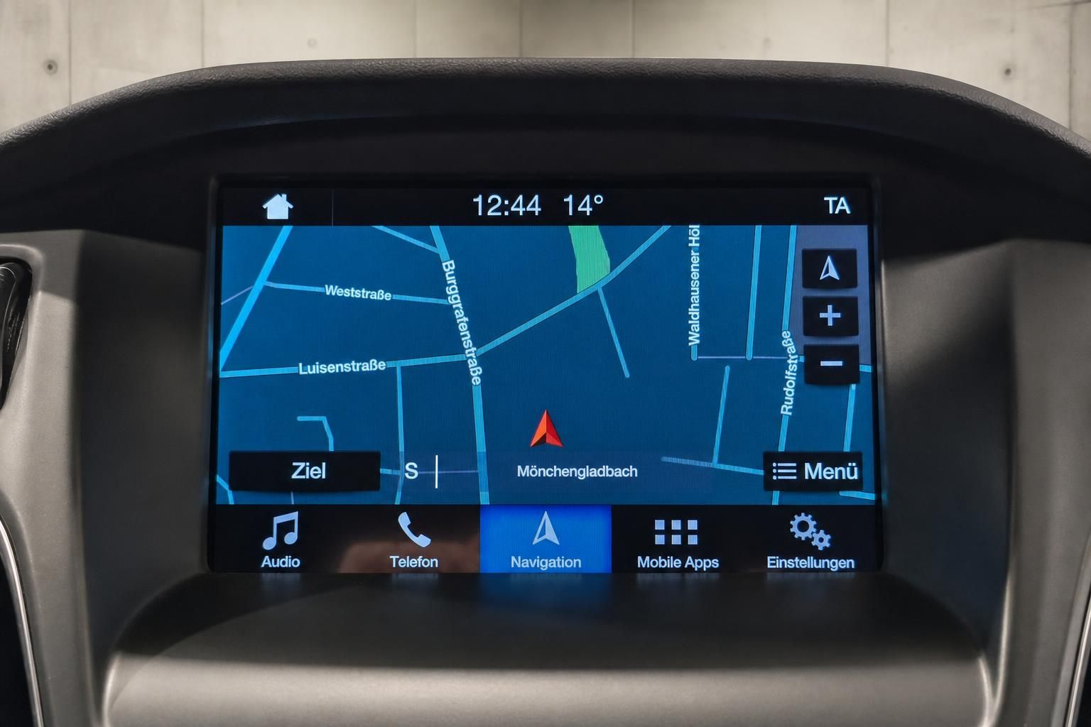 Ford Focus Navigationssystem Touchscreen mit Kartenansicht Moenchengladbach