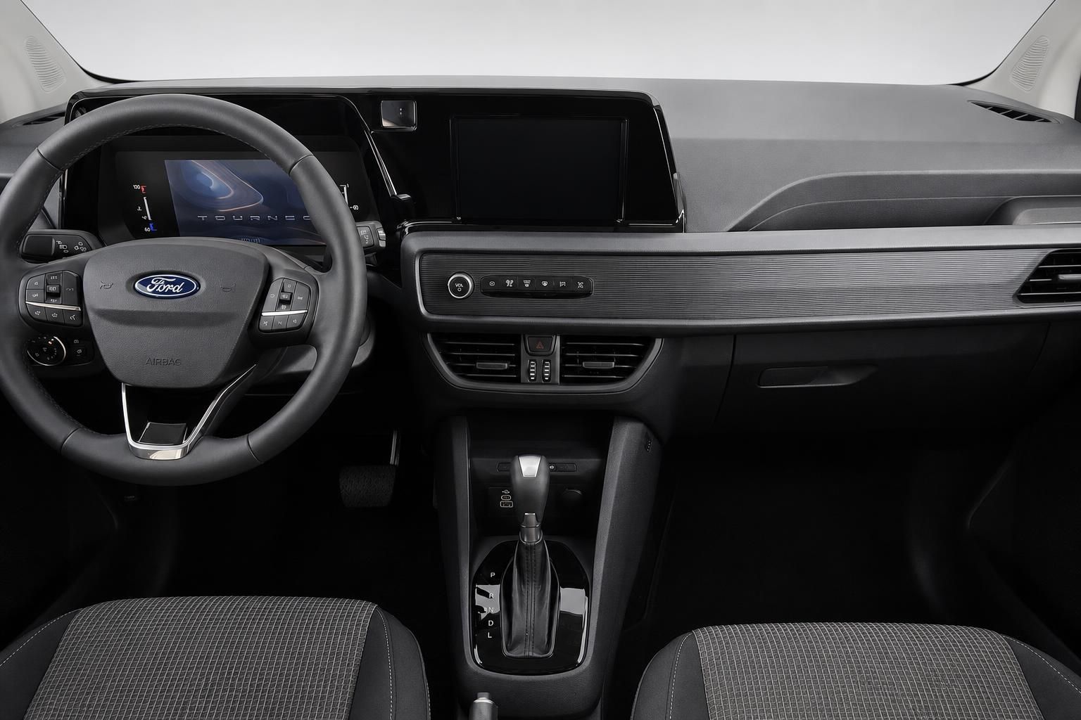 Ford Tourneo Cockpit mit Lenkrad Digitaltacho und Automatikschaltung