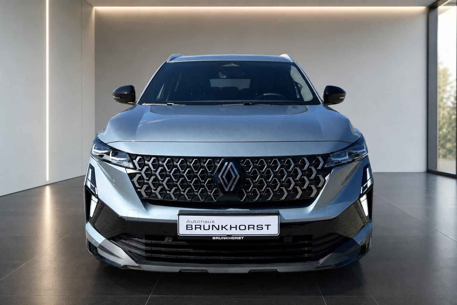 Renault Espace Frontansicht silber metallic Kühlergrill LED-Scheinwerfer Autohaus Brunkhorst