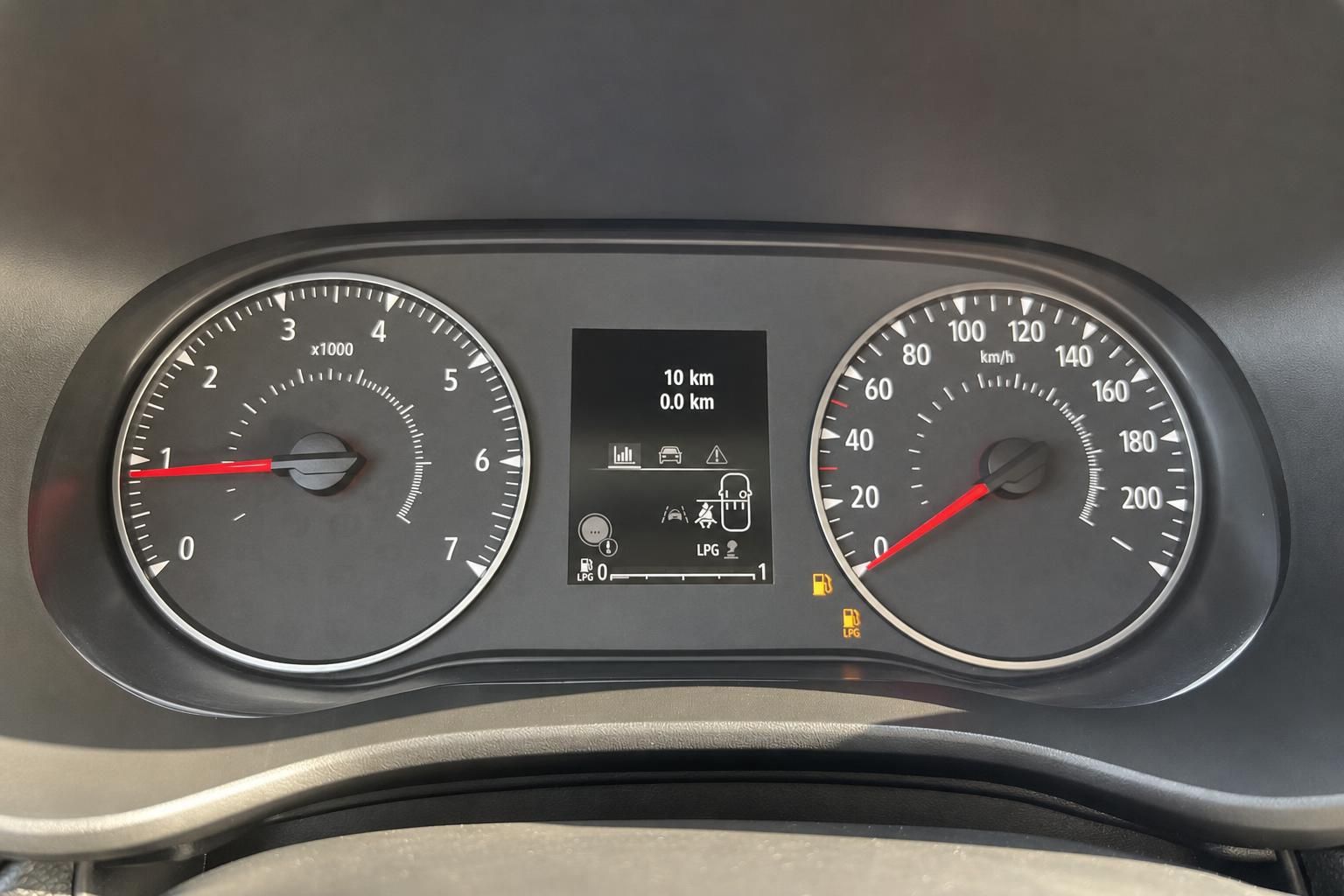 Fahrzeug Armaturenbrett mit Tachometer und Drehzahlmesser - Innenausstattung Detail